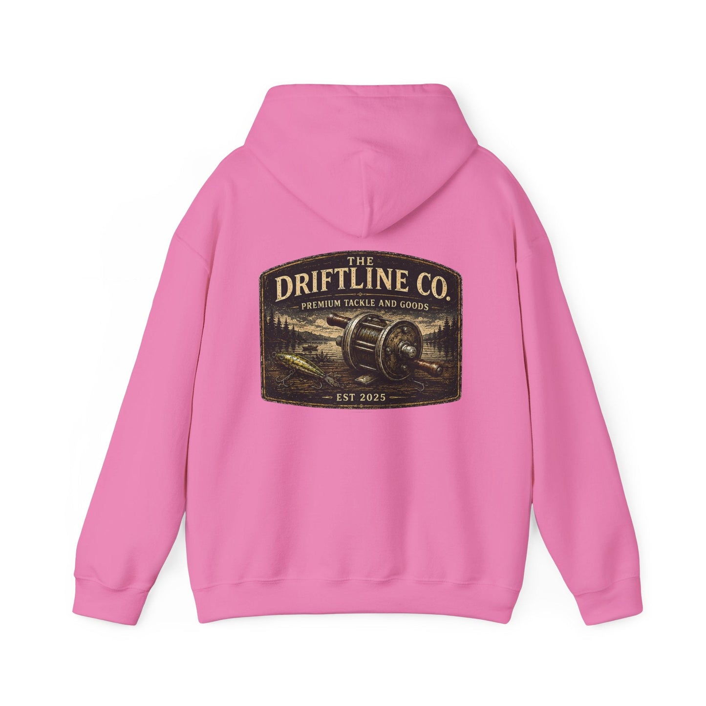 The Driftline Company Premium Tackle & Goods Fishing Hoodie - SJM Print Store