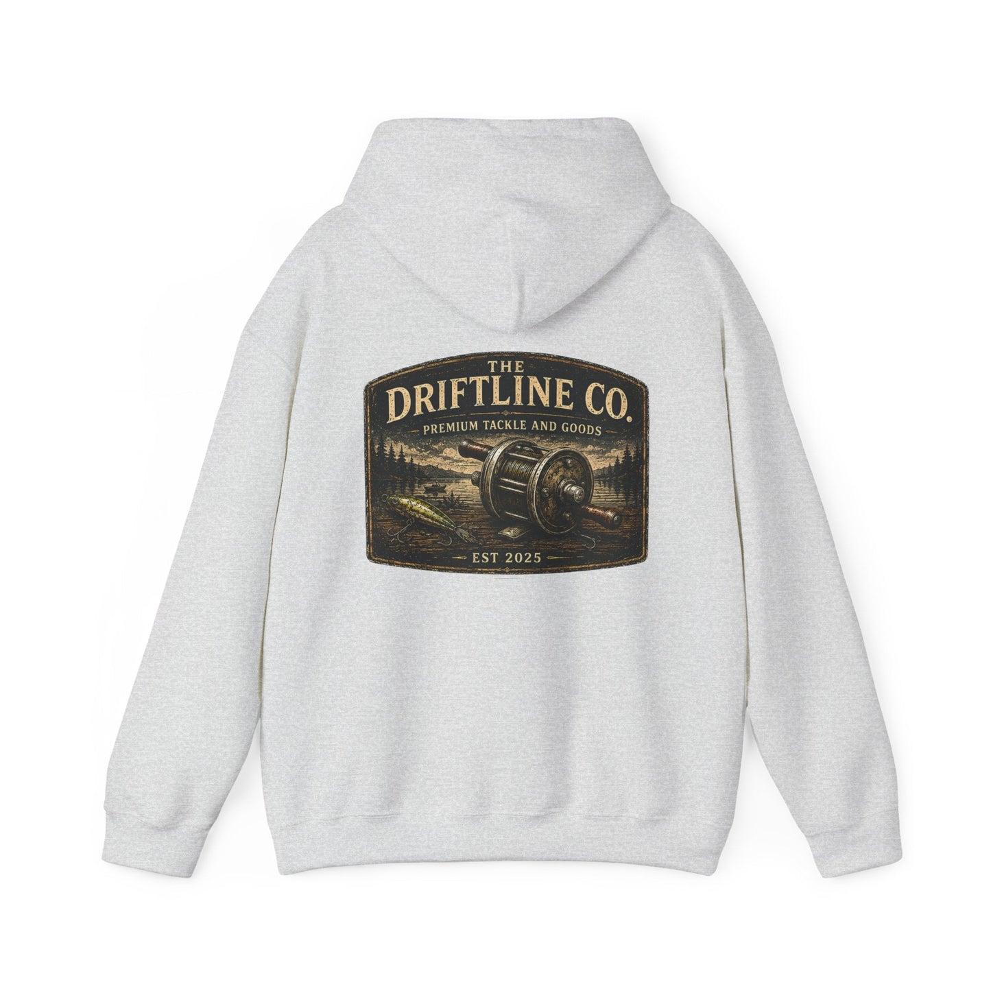 The Driftline Company Premium Tackle & Goods Fishing Hoodie - SJM Print Store