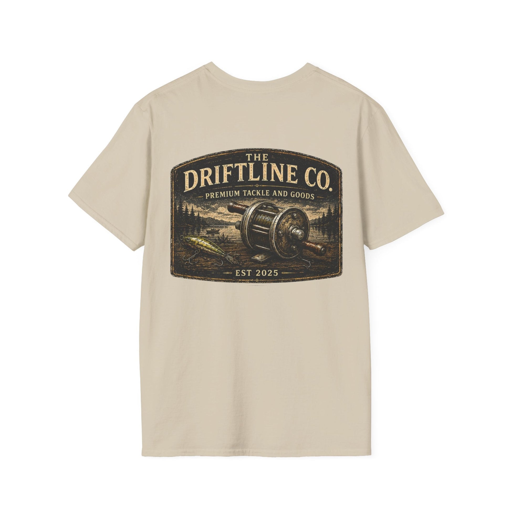 The Driftline Company Premium Tackle & Goods Fishing T-Shirt - SJM Print Store
