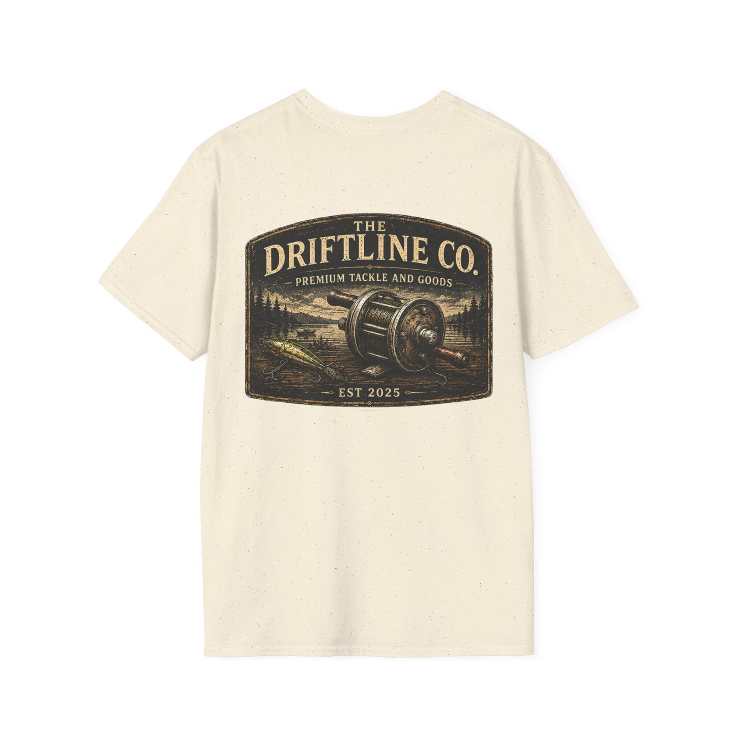 The Driftline Company Premium Tackle & Goods Fishing T-Shirt - SJM Print Store