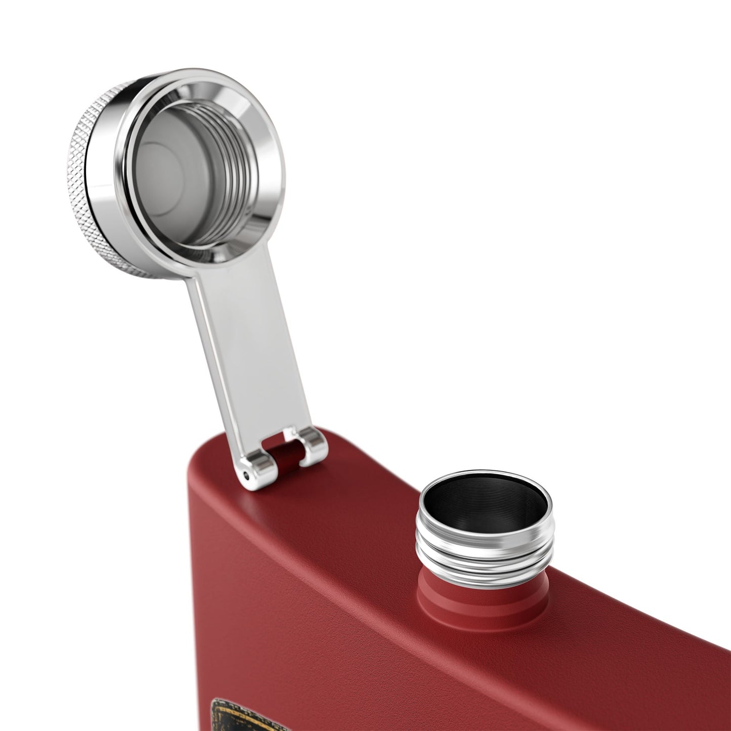 The Driftline Company Premium Tackle & Goods Hip Flask | Stainless Steel Fishing Flask - SJM Print Store