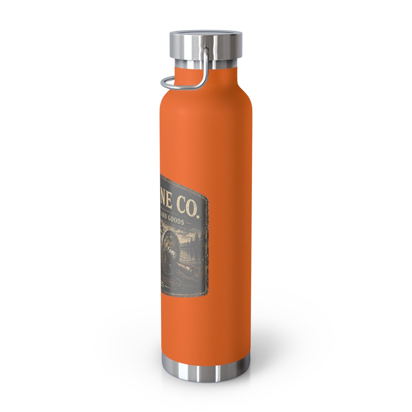 The Driftline Company Premium Tackle & Goods Insulated Flask | Stainless Steel Fishing Bottle - SJM Print Store