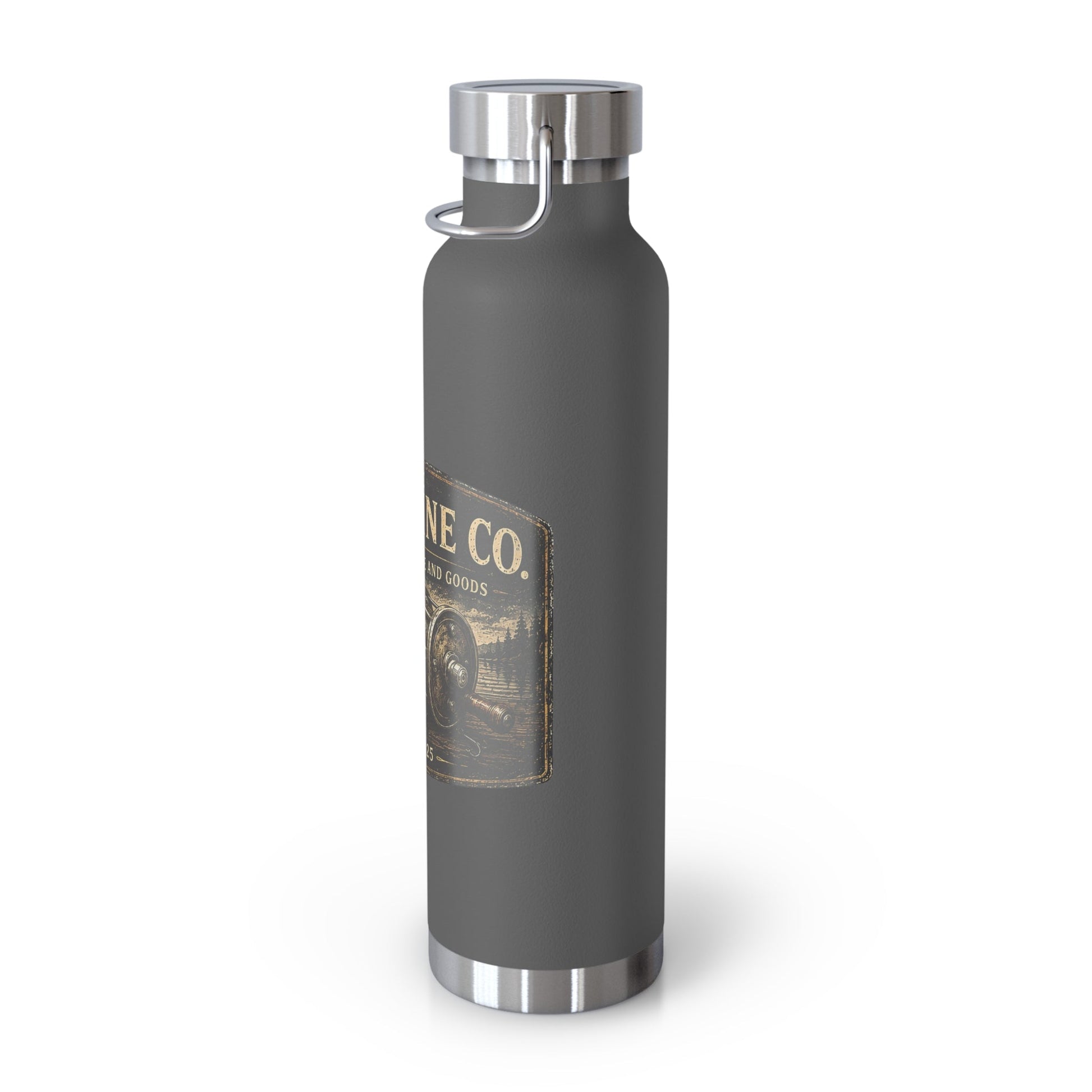 The Driftline Company Premium Tackle & Goods Insulated Flask | Stainless Steel Fishing Bottle - SJM Print Store