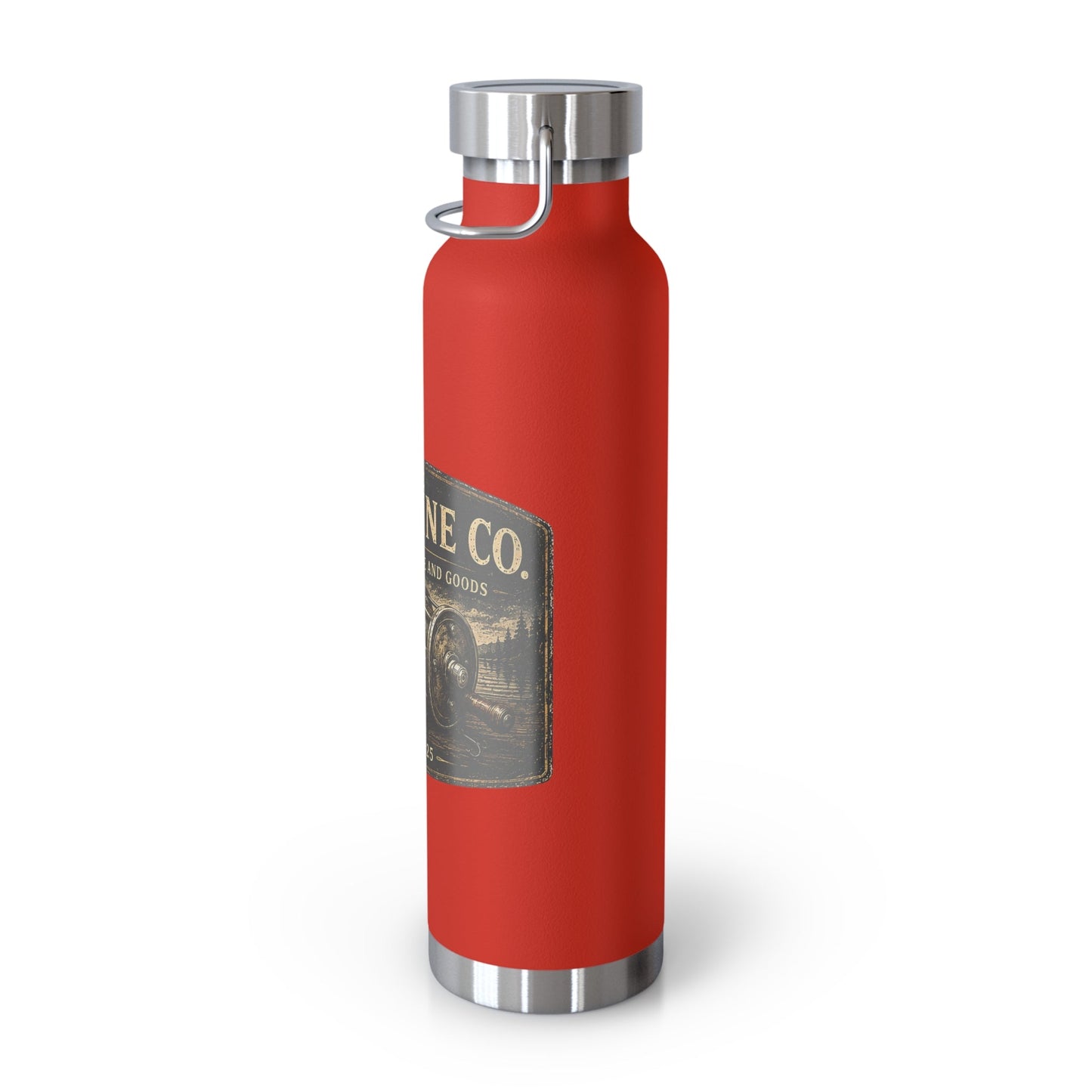The Driftline Company Premium Tackle & Goods Insulated Flask | Stainless Steel Fishing Bottle - SJM Print Store
