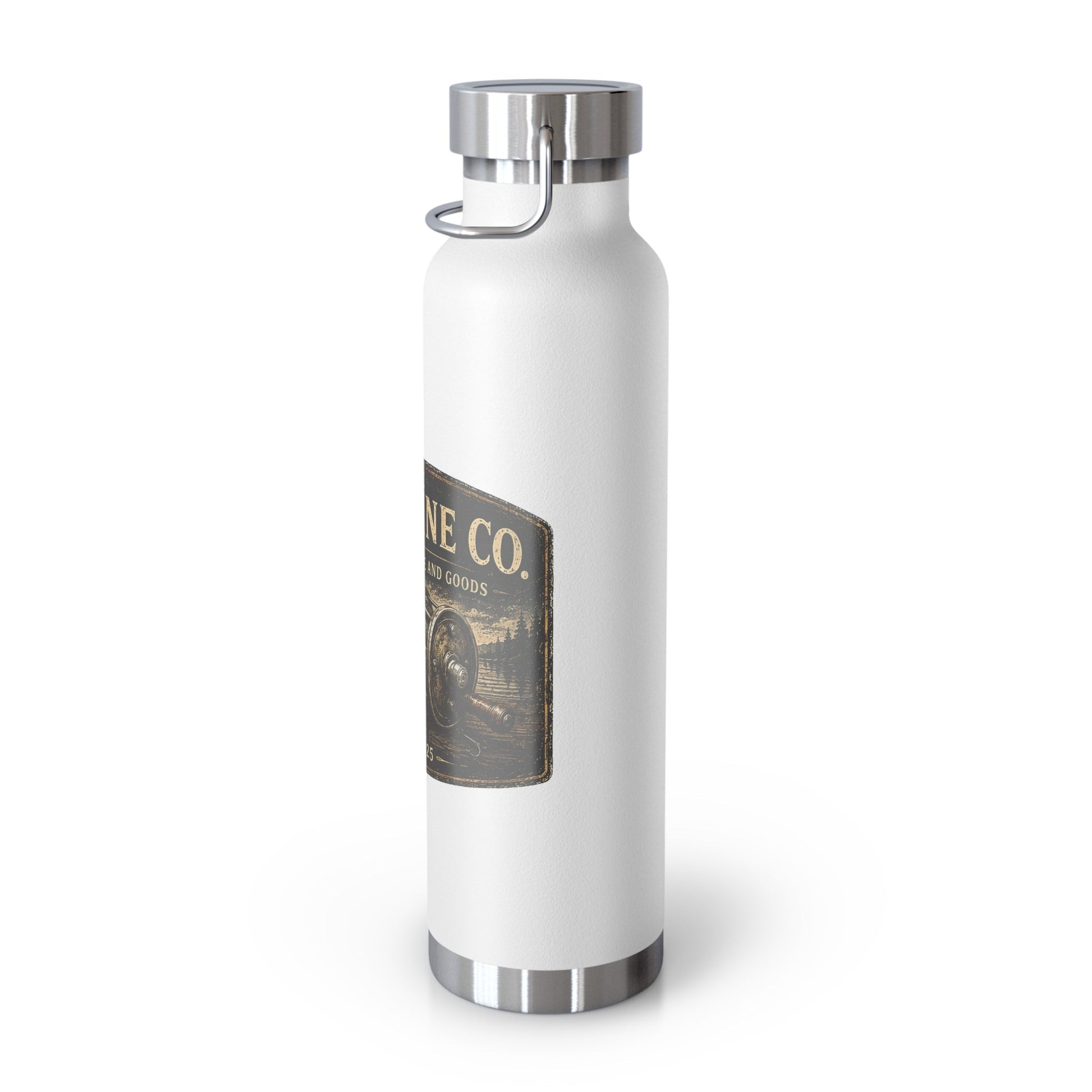 The Driftline Company Premium Tackle & Goods Insulated Flask | Stainless Steel Fishing Bottle - SJM Print Store