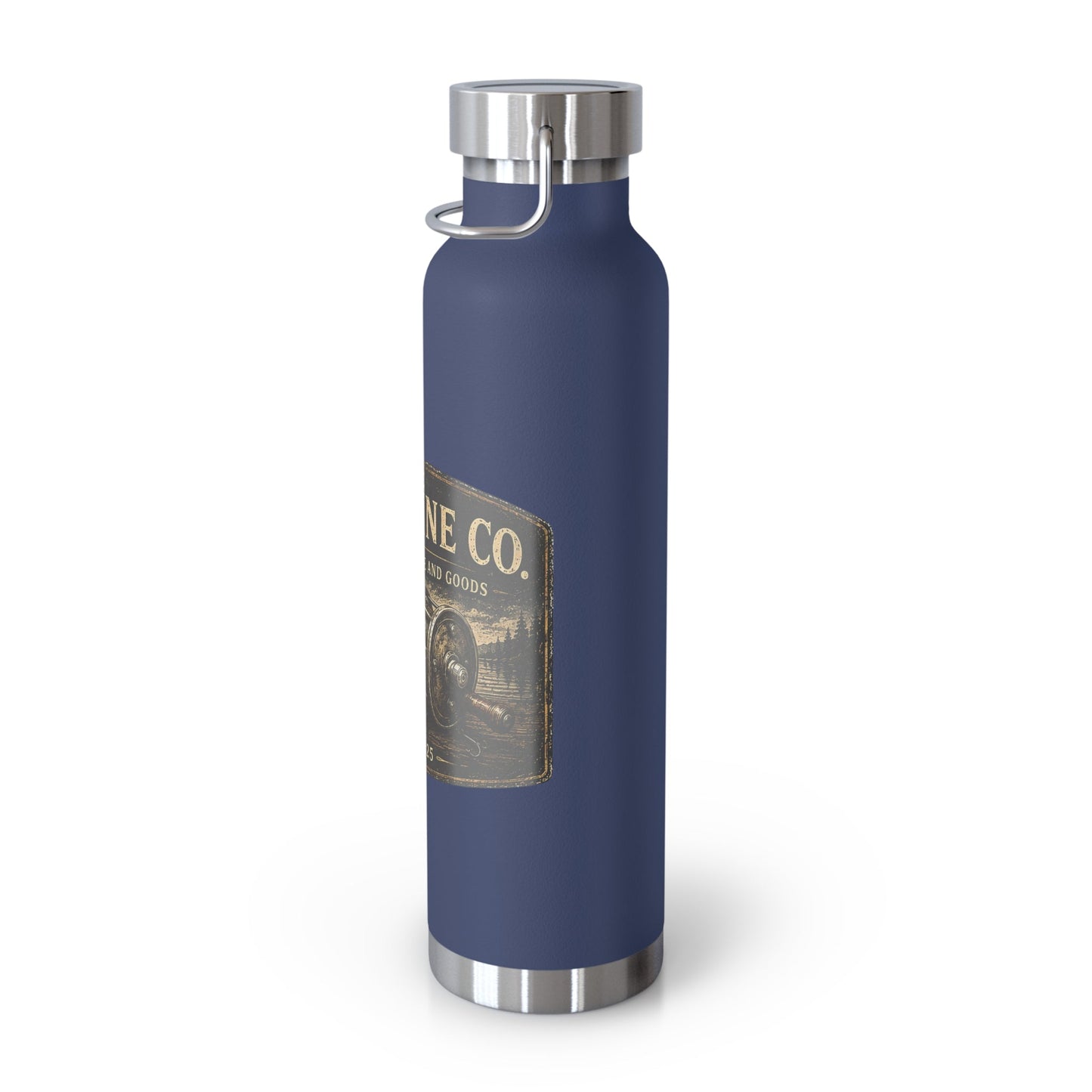 The Driftline Company Premium Tackle & Goods Insulated Flask | Stainless Steel Fishing Bottle - SJM Print Store