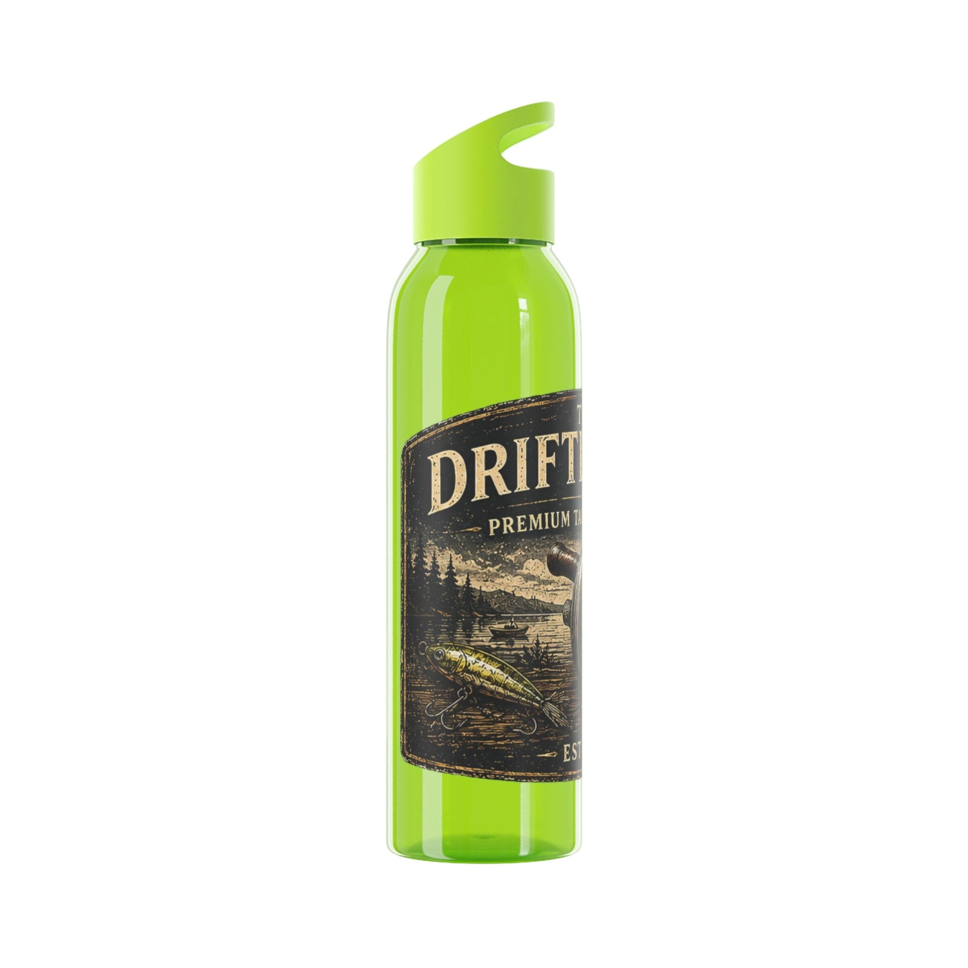 The Driftline Company Premium Tackle & Goods Sports Water Bottle | Fishing Bottle - SJM Print Store