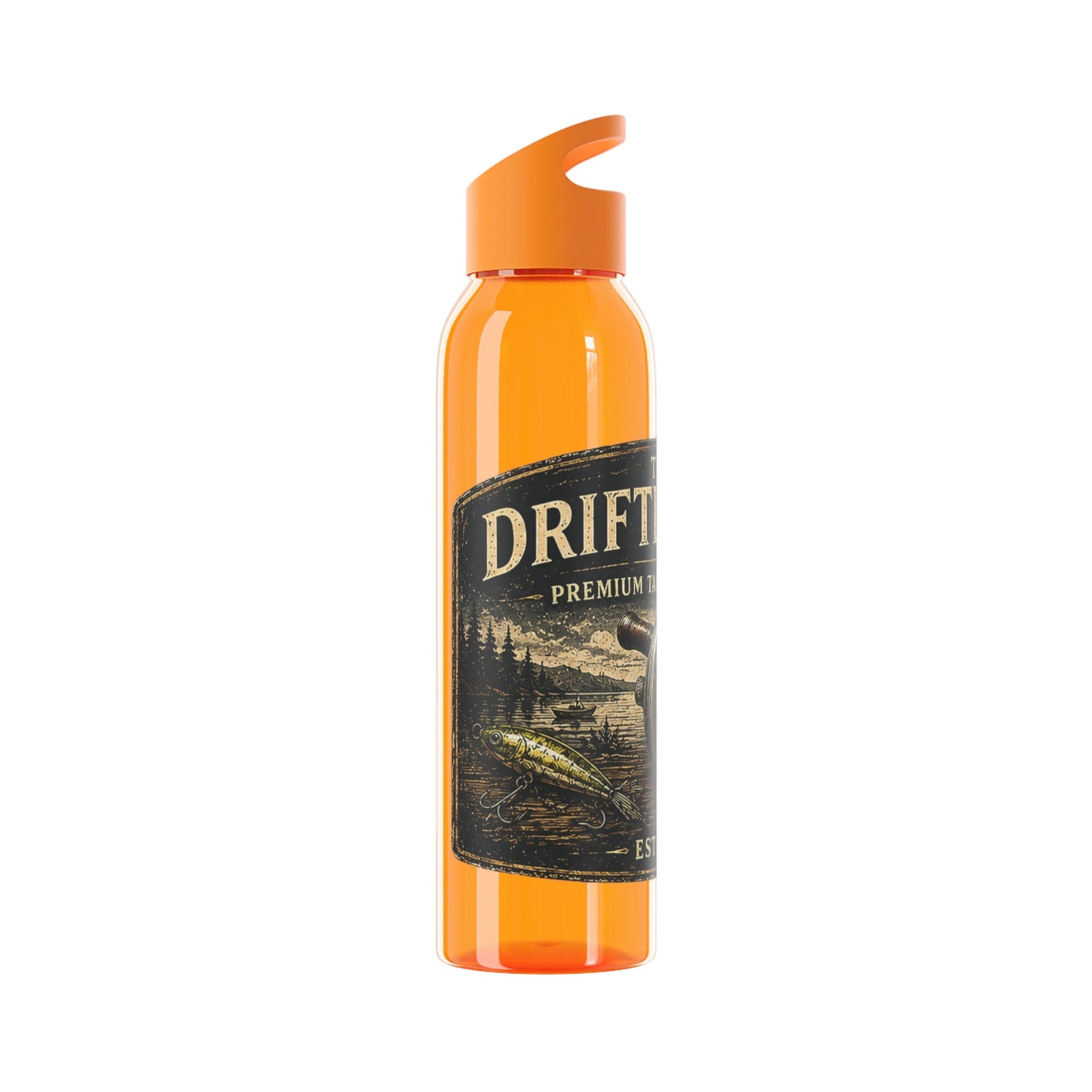 The Driftline Company Premium Tackle & Goods Sports Water Bottle | Fishing Bottle - SJM Print Store
