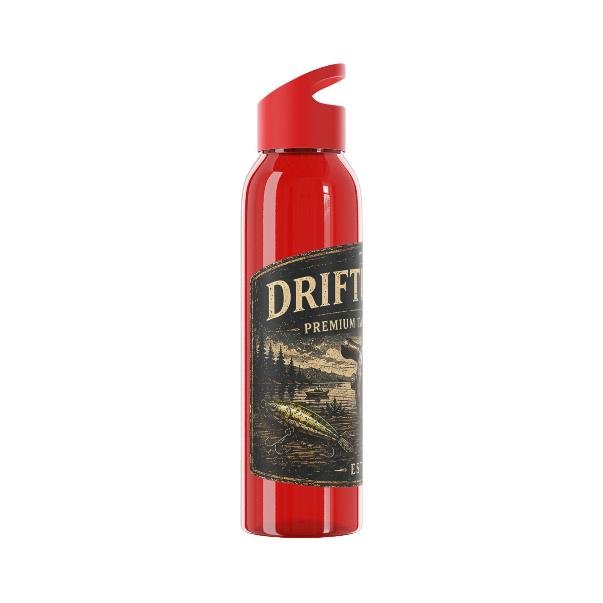 The Driftline Company Premium Tackle & Goods Sports Water Bottle | Fishing Bottle - SJM Print Store