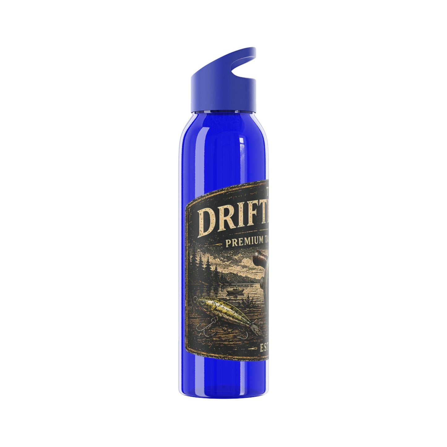 The Driftline Company Premium Tackle & Goods Sports Water Bottle | Fishing Bottle - SJM Print Store