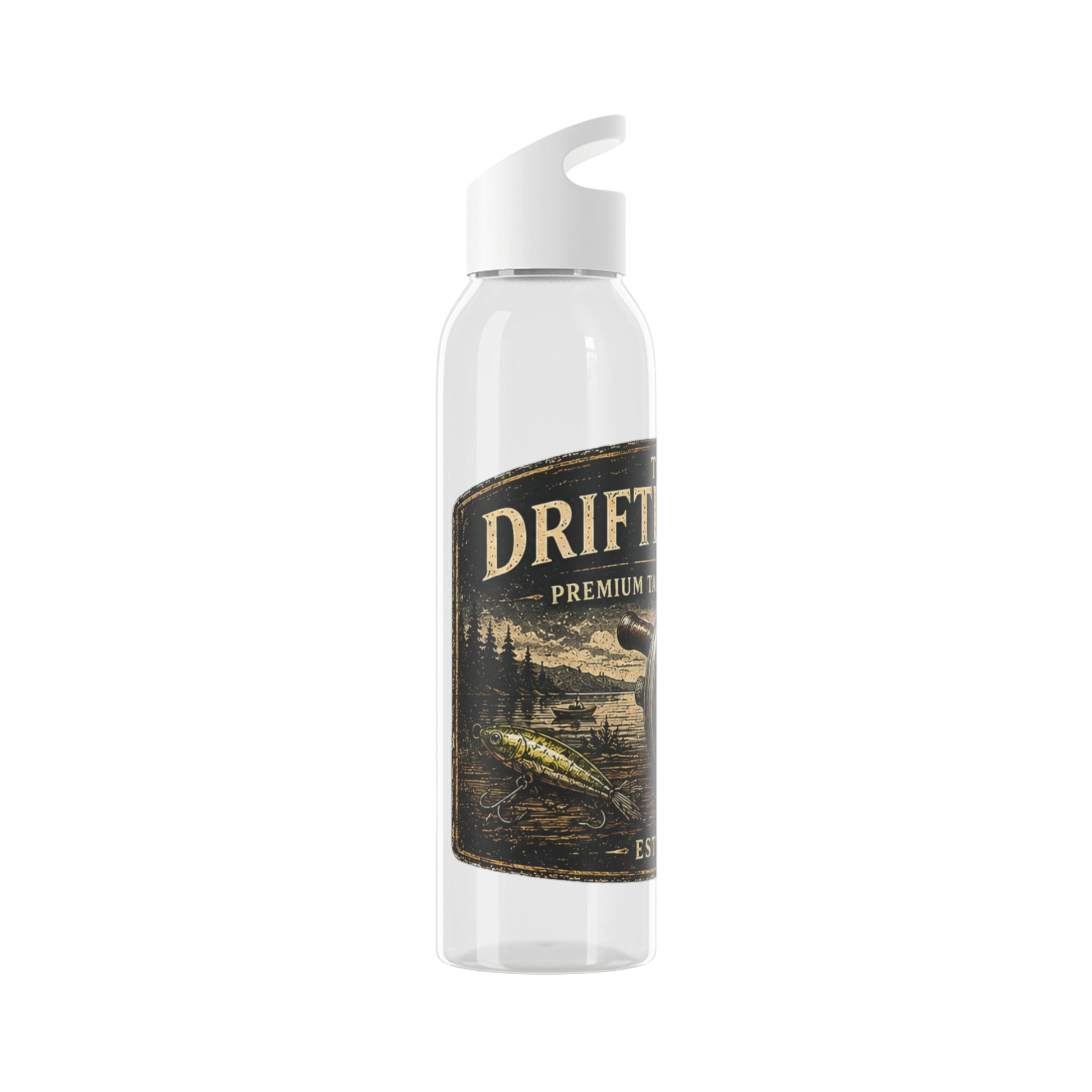 The Driftline Company Premium Tackle & Goods Sports Water Bottle | Fishing Bottle - SJM Print Store