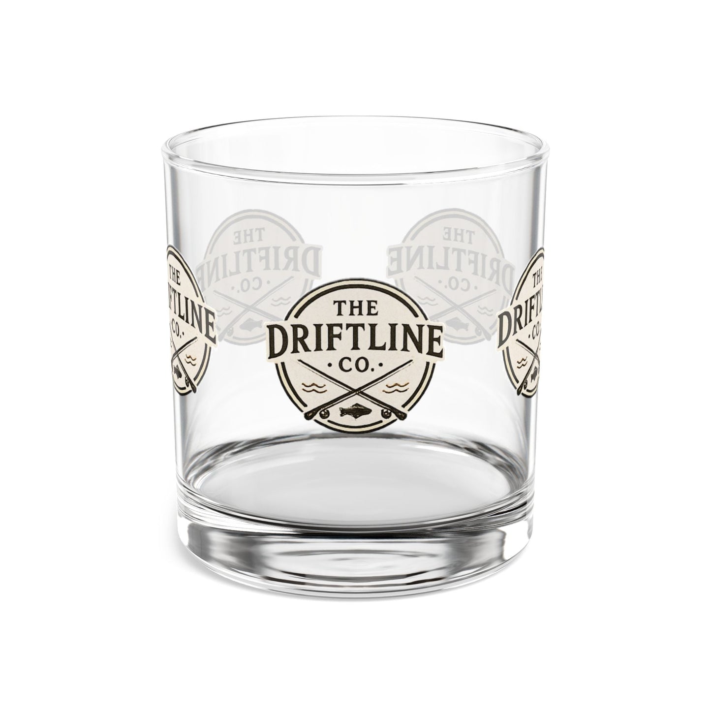 The Driftline Company Vintage Logo Glass Tumbler - SJM Print Store