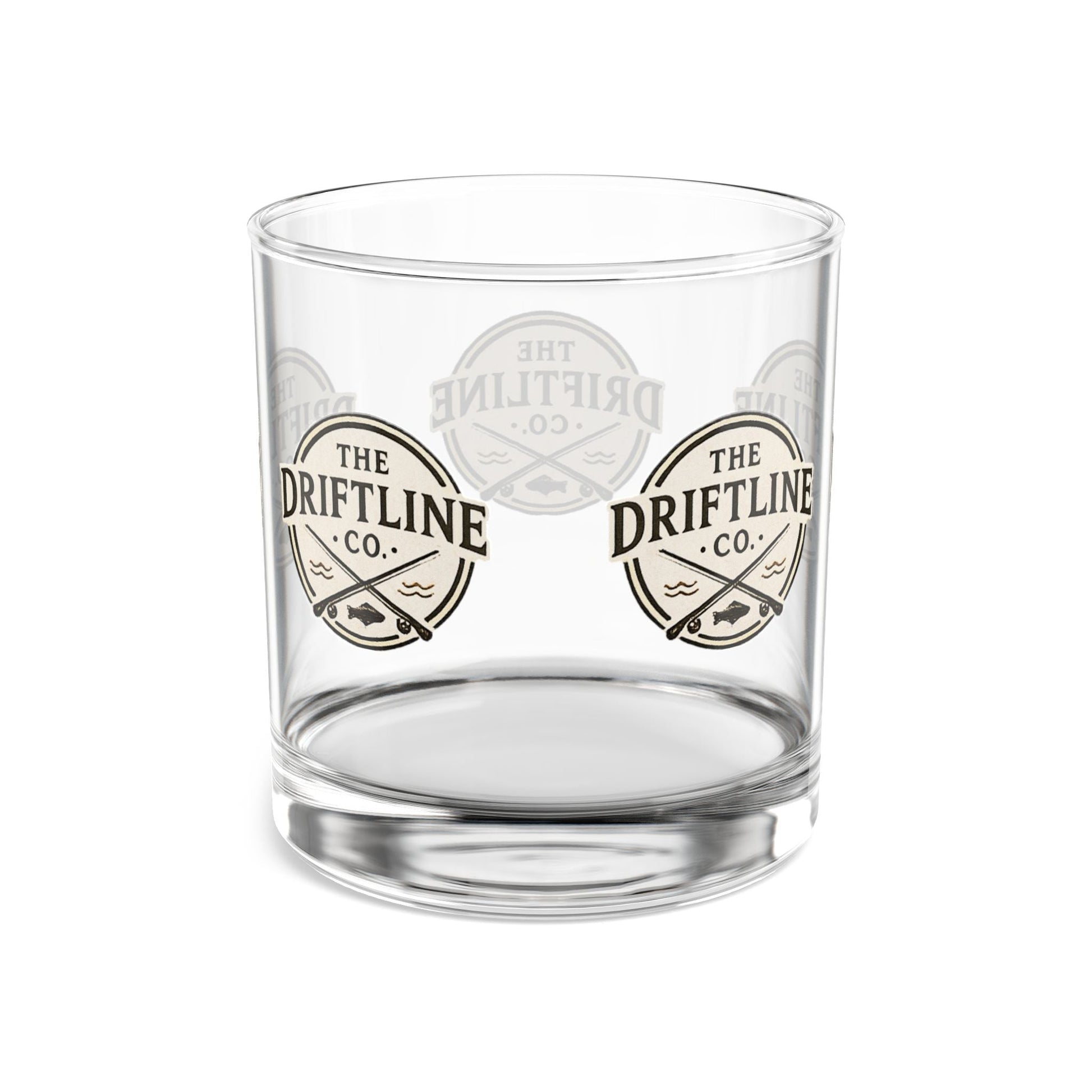 The Driftline Company Vintage Logo Glass Tumbler - SJM Print Store