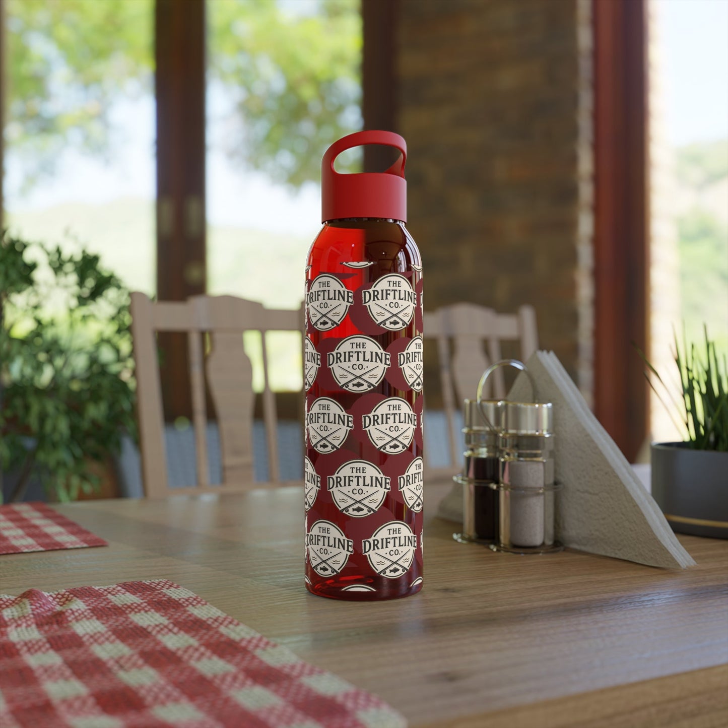 The Driftline Company Vintage Logo Water Bottle - SJM Print Store