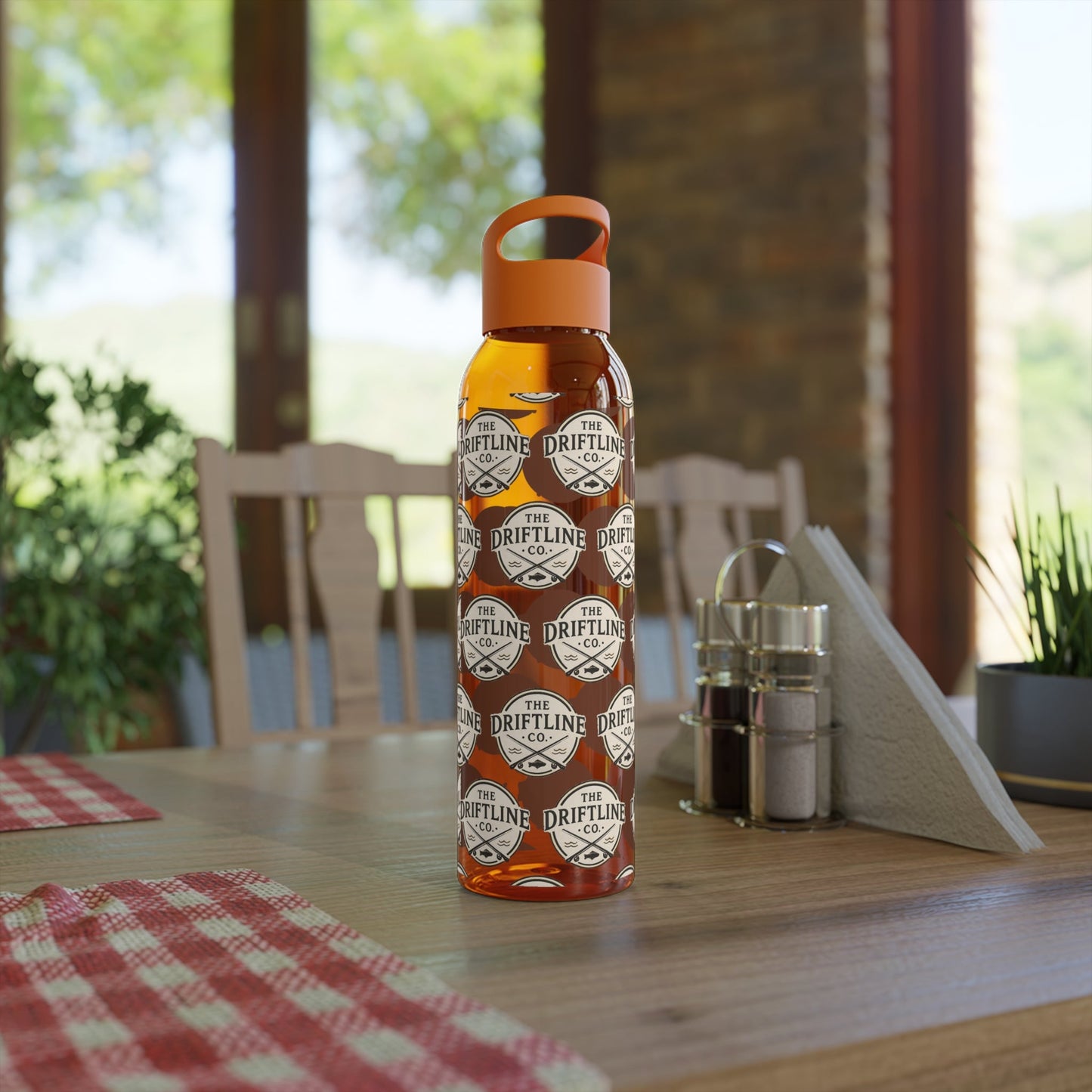 The Driftline Company Vintage Logo Water Bottle - SJM Print Store