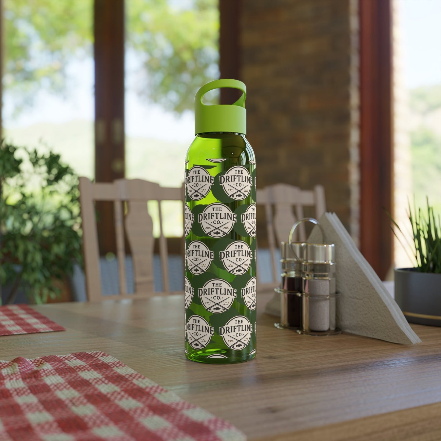 The Driftline Company Vintage Logo Water Bottle - SJM Print Store