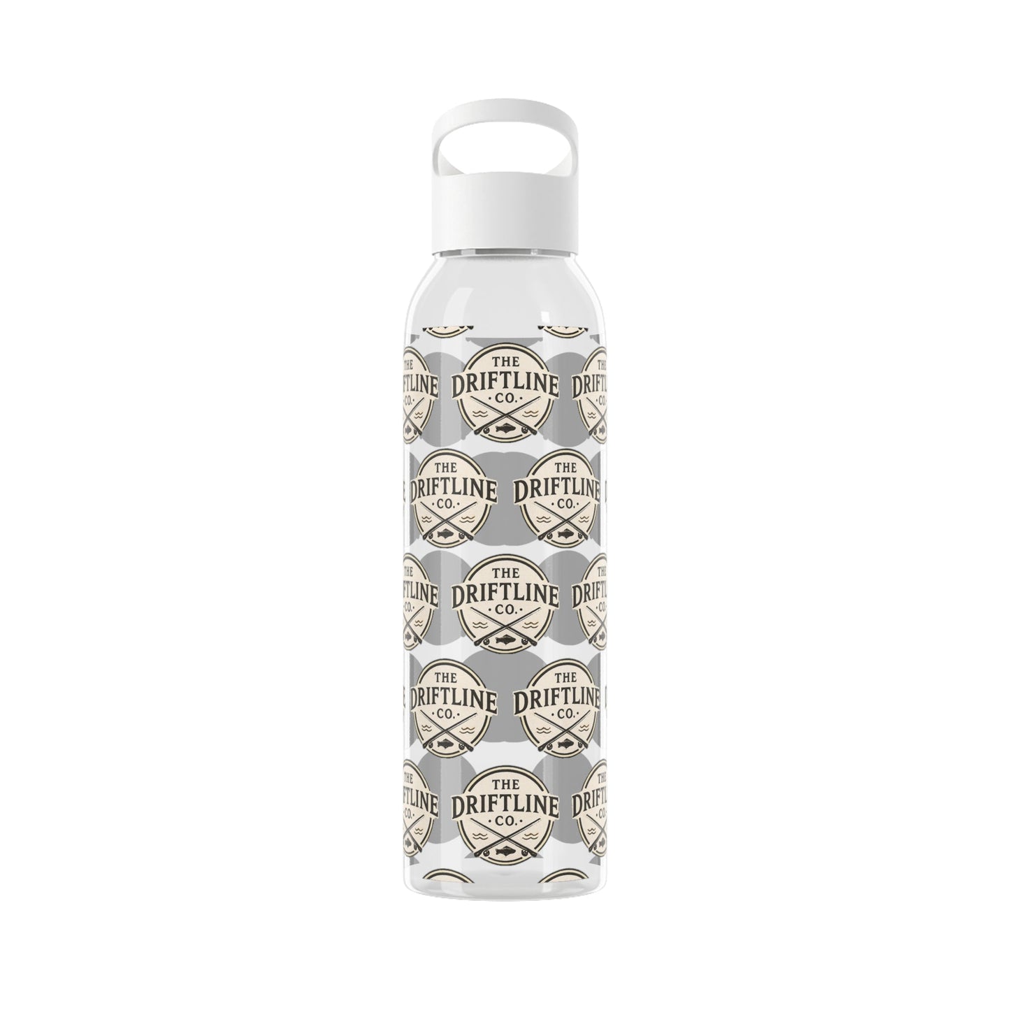 The Driftline Company Vintage Logo Water Bottle - SJM Print Store