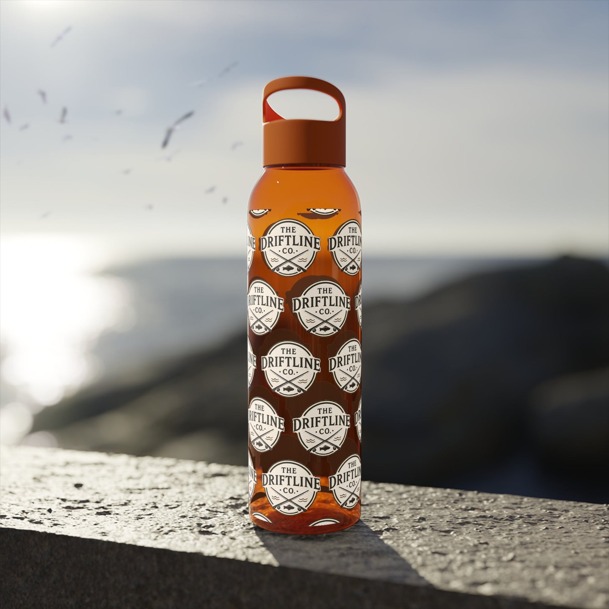 The Driftline Company Vintage Logo Water Bottle - SJM Print Store