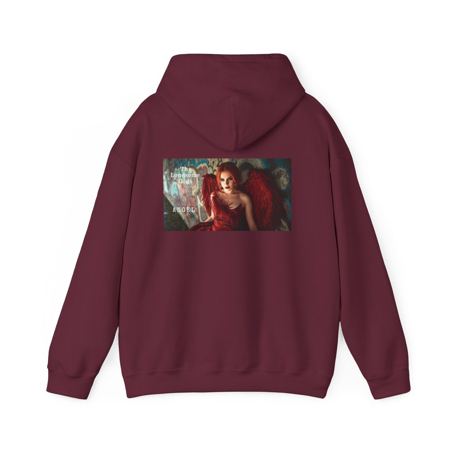 The Lonesome Gods Angel Hoodie - SJM Print Store