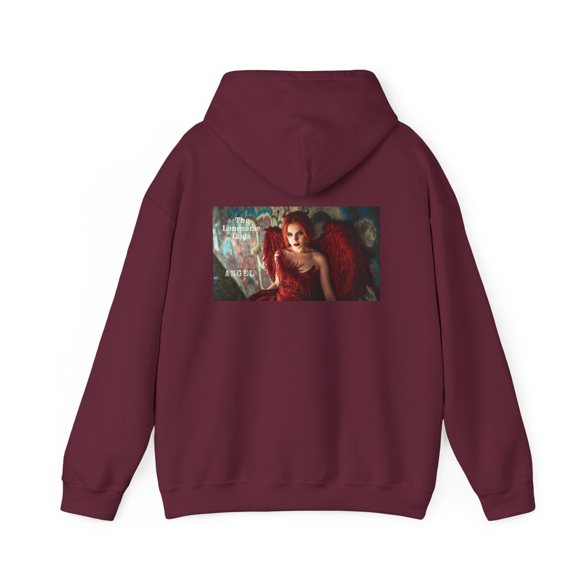 The Lonesome Gods Angel Hoodie - SJM Print Store
