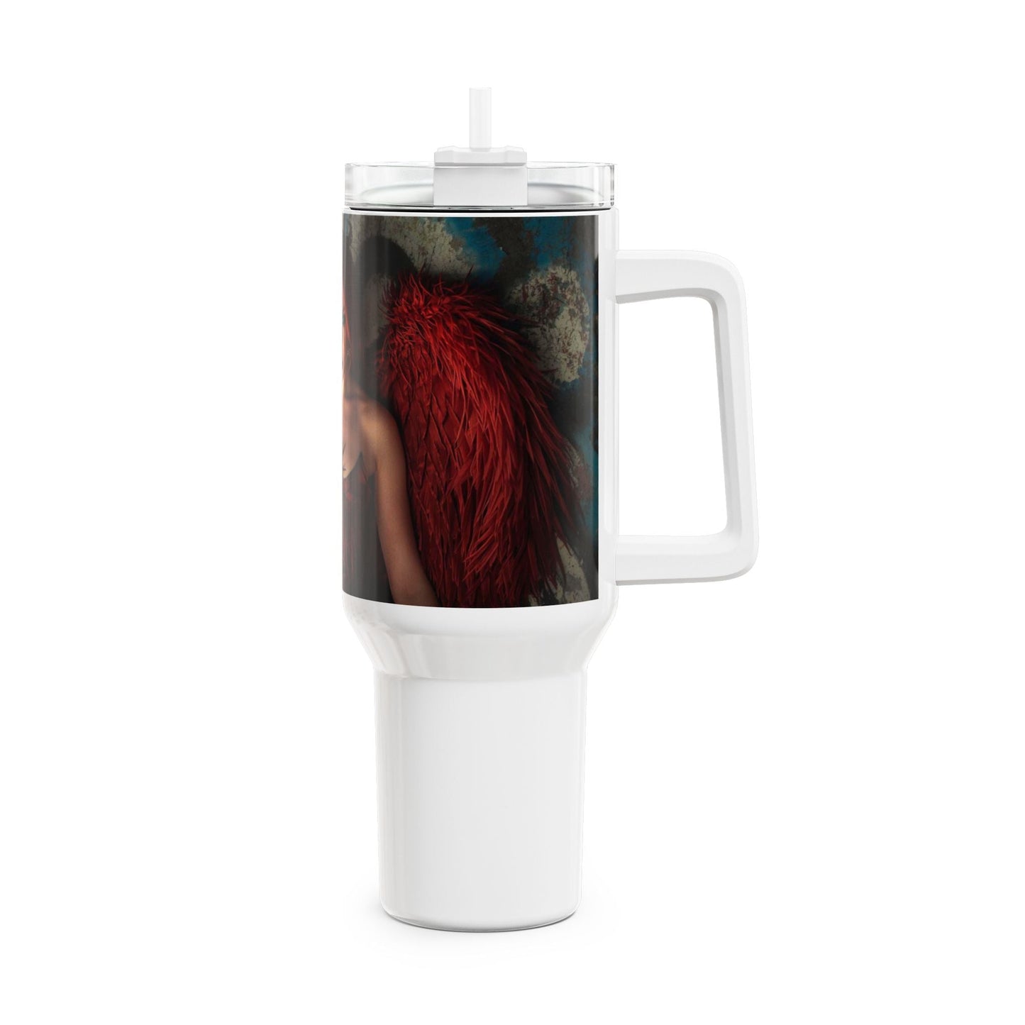 The Lonesome Gods Angel Insulated Mug - SJM Print Store