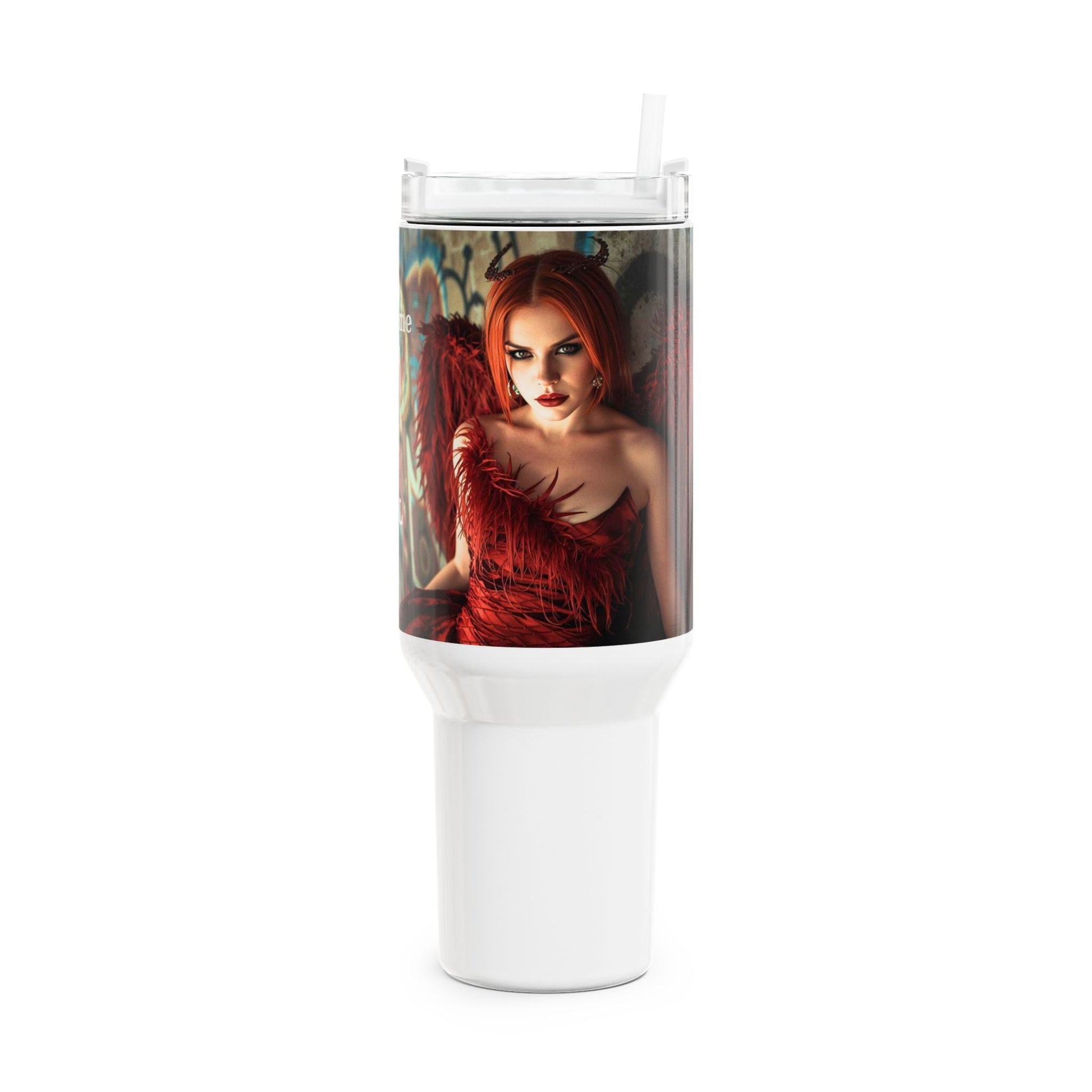 The Lonesome Gods Angel Insulated Mug - SJM Print Store