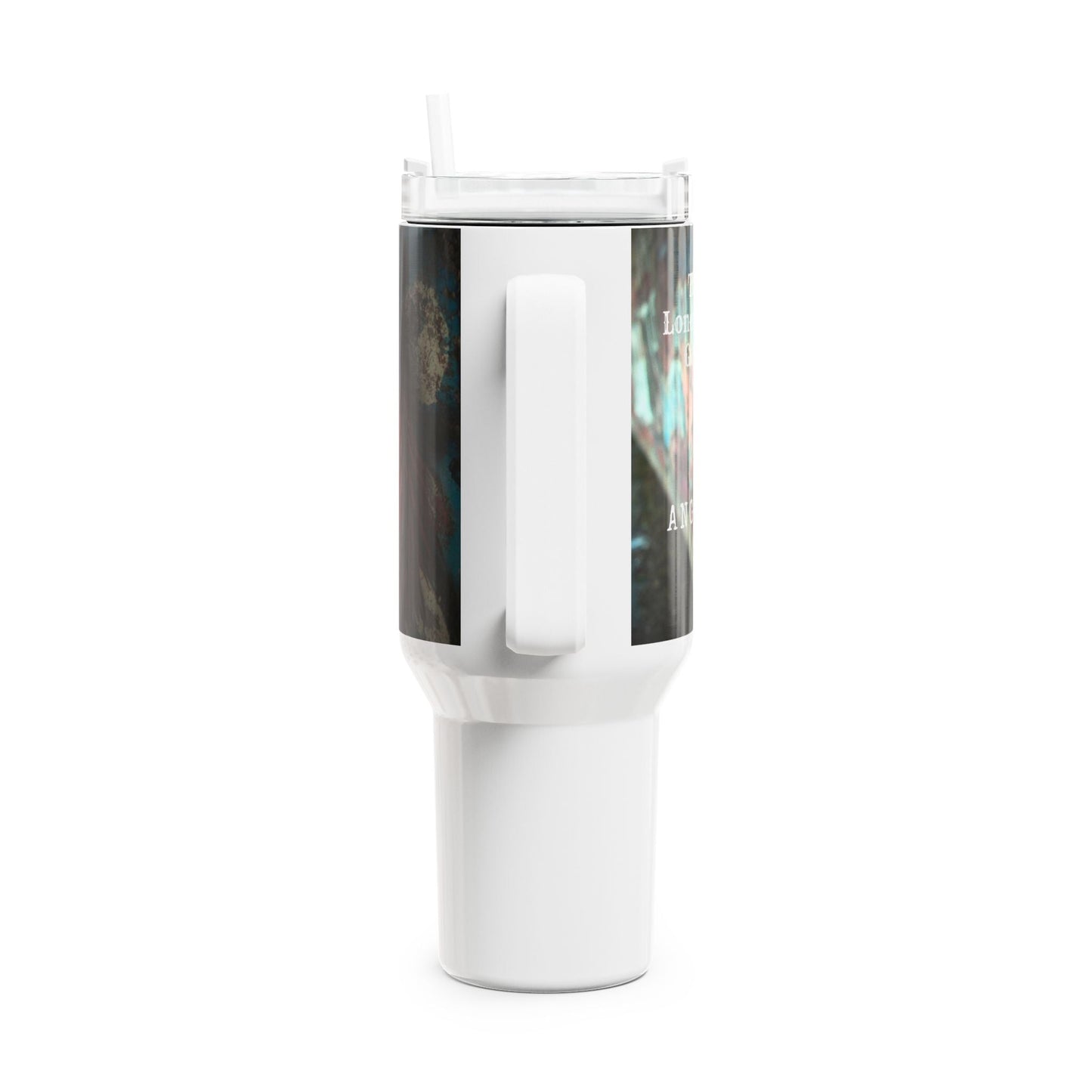 The Lonesome Gods Angel Insulated Mug - SJM Print Store