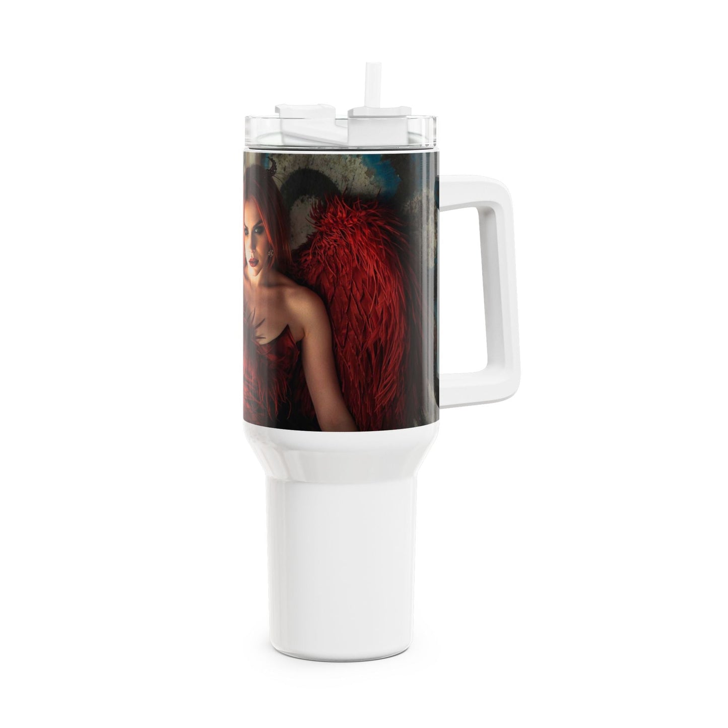 The Lonesome Gods Angel Insulated Mug - SJM Print Store