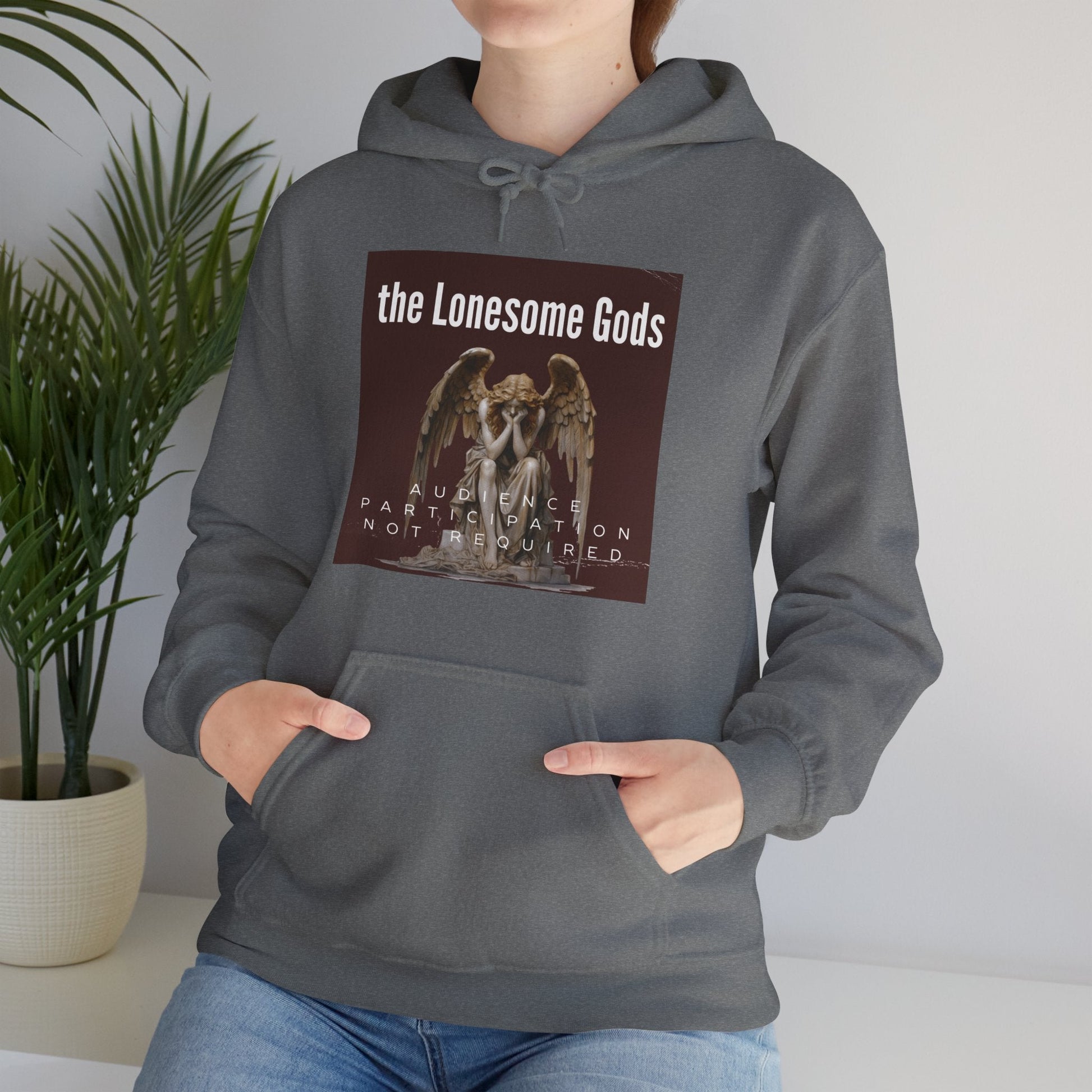 The Lonesome Gods, Audience Participation Not Required Hoodie - SJM Print Store