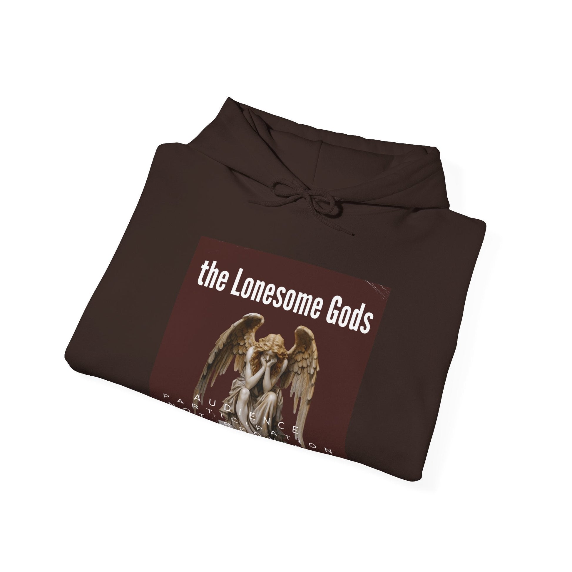 The Lonesome Gods, Audience Participation Not Required Hoodie - SJM Print Store