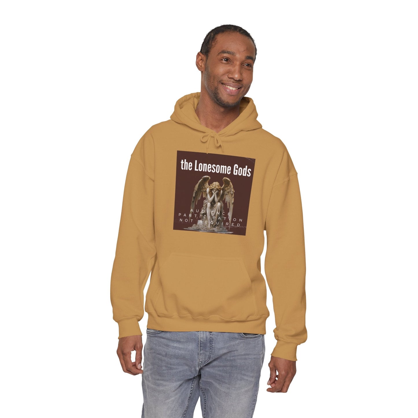 The Lonesome Gods, Audience Participation Not Required Hoodie - SJM Print Store