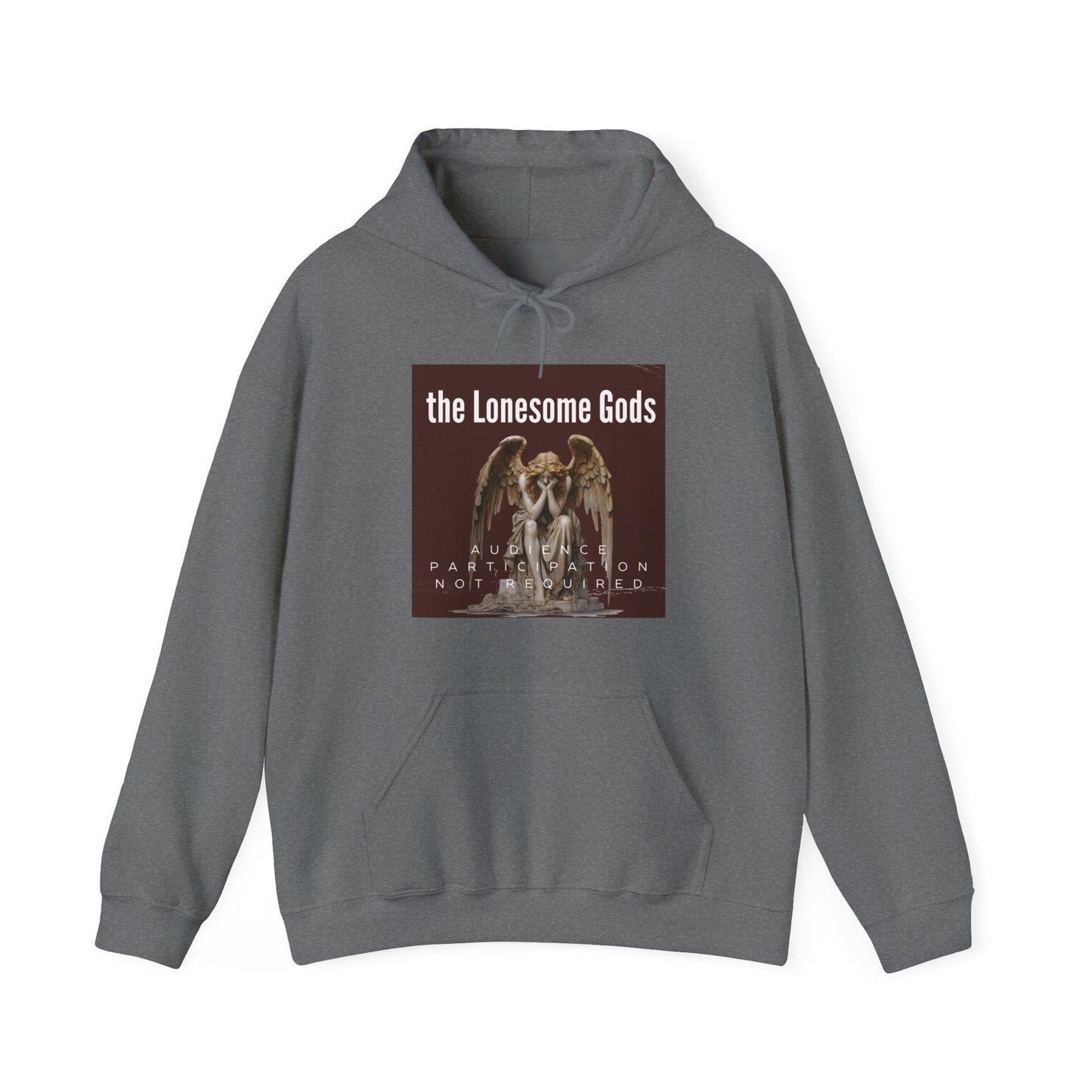 The Lonesome Gods, Audience Participation Not Required Hoodie - SJM Print Store