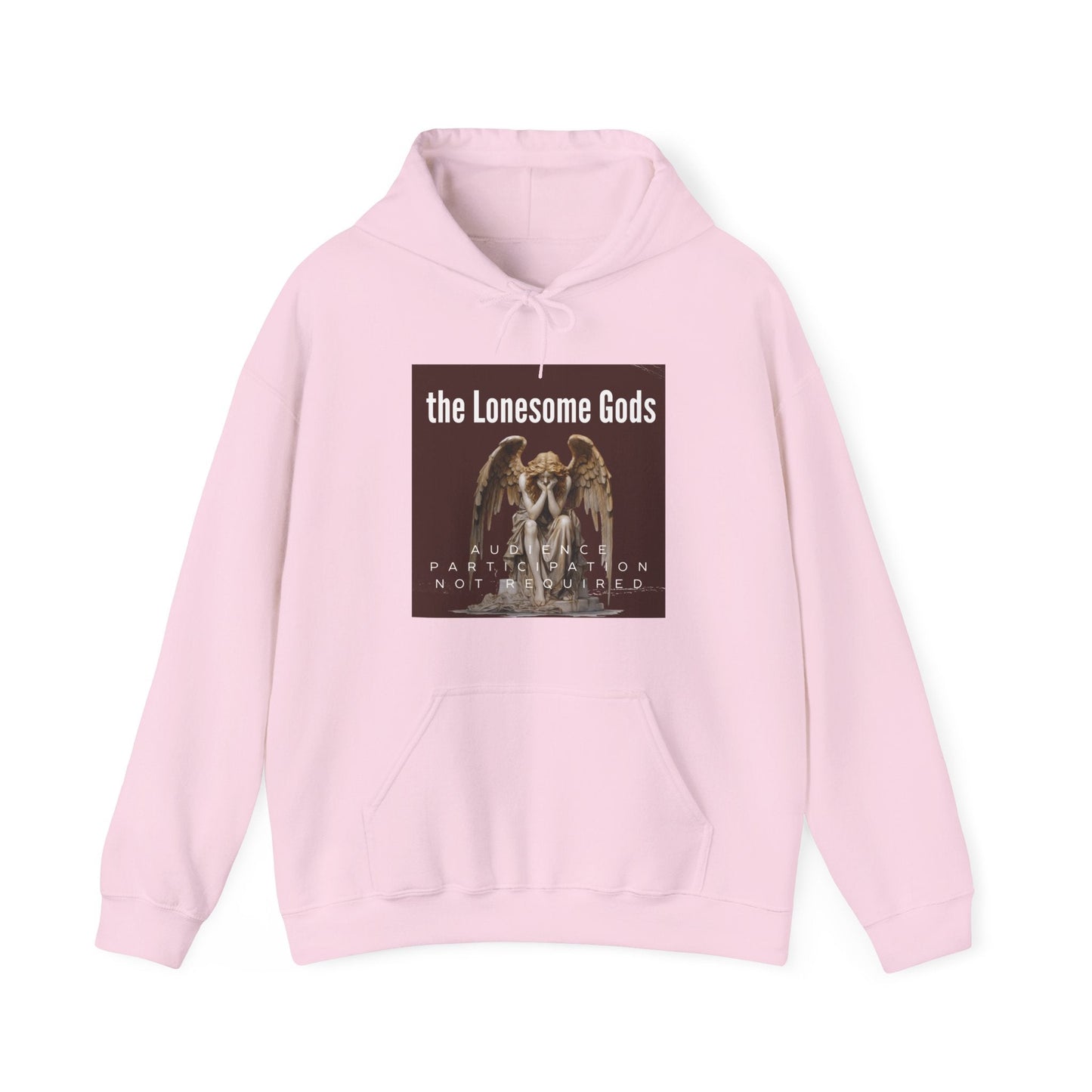 The Lonesome Gods, Audience Participation Not Required Hoodie - SJM Print Store