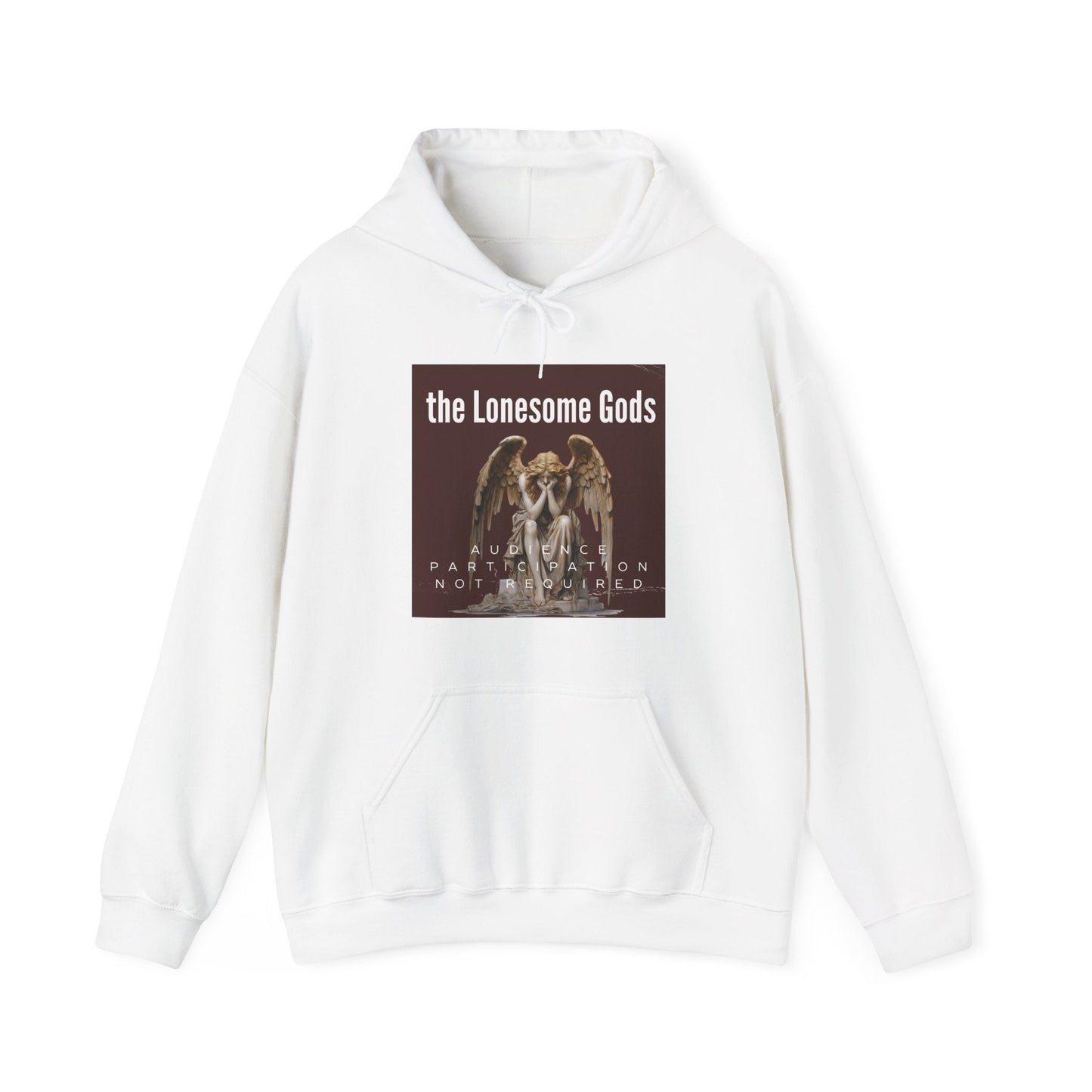 The Lonesome Gods, Audience Participation Not Required Hoodie - SJM Print Store