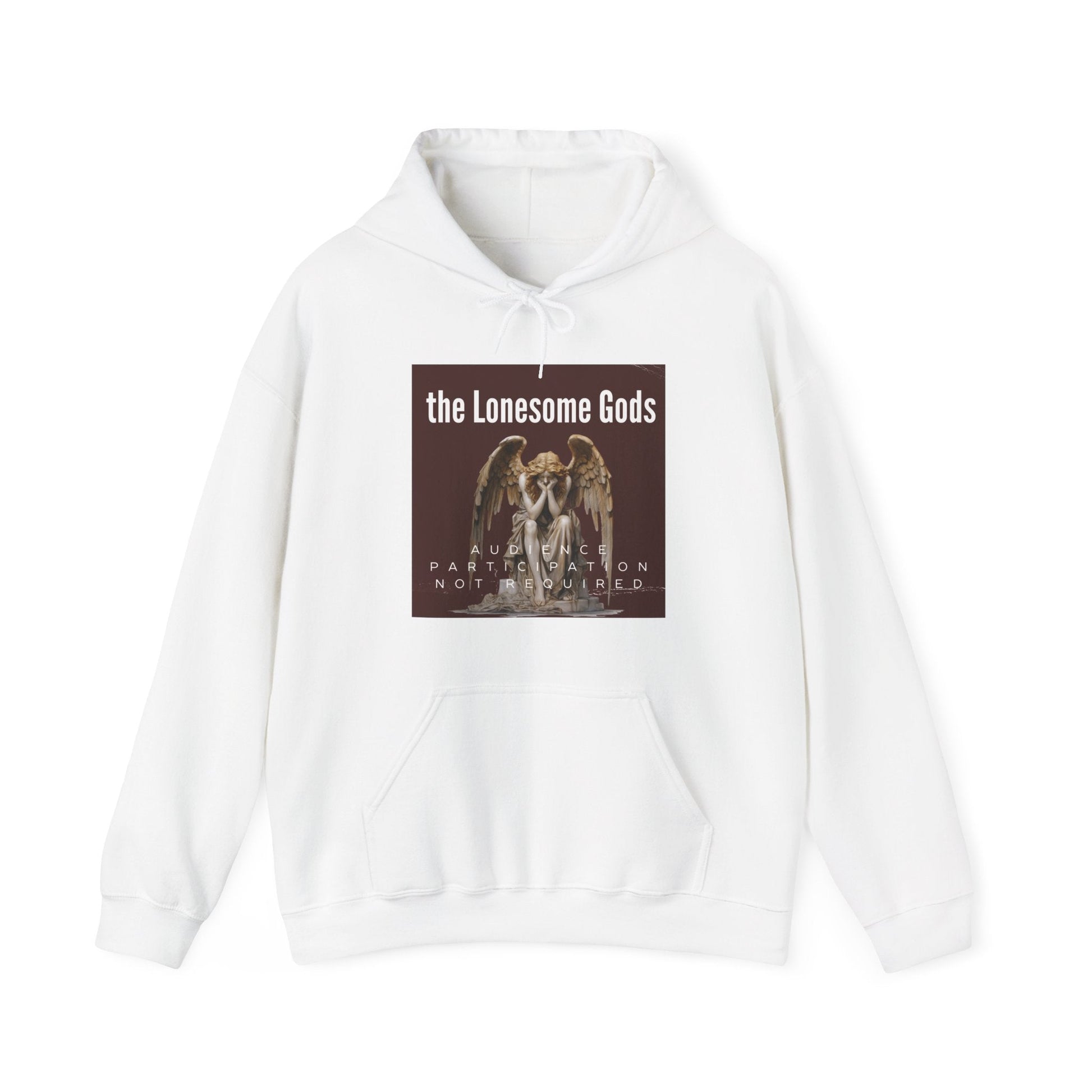 The Lonesome Gods, Audience Participation Not Required Hoodie - SJM Print Store