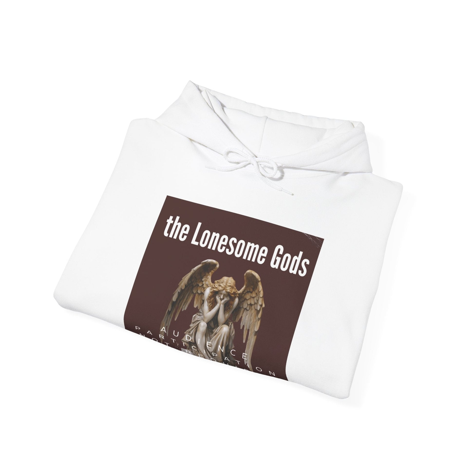 The Lonesome Gods, Audience Participation Not Required Hoodie - SJM Print Store