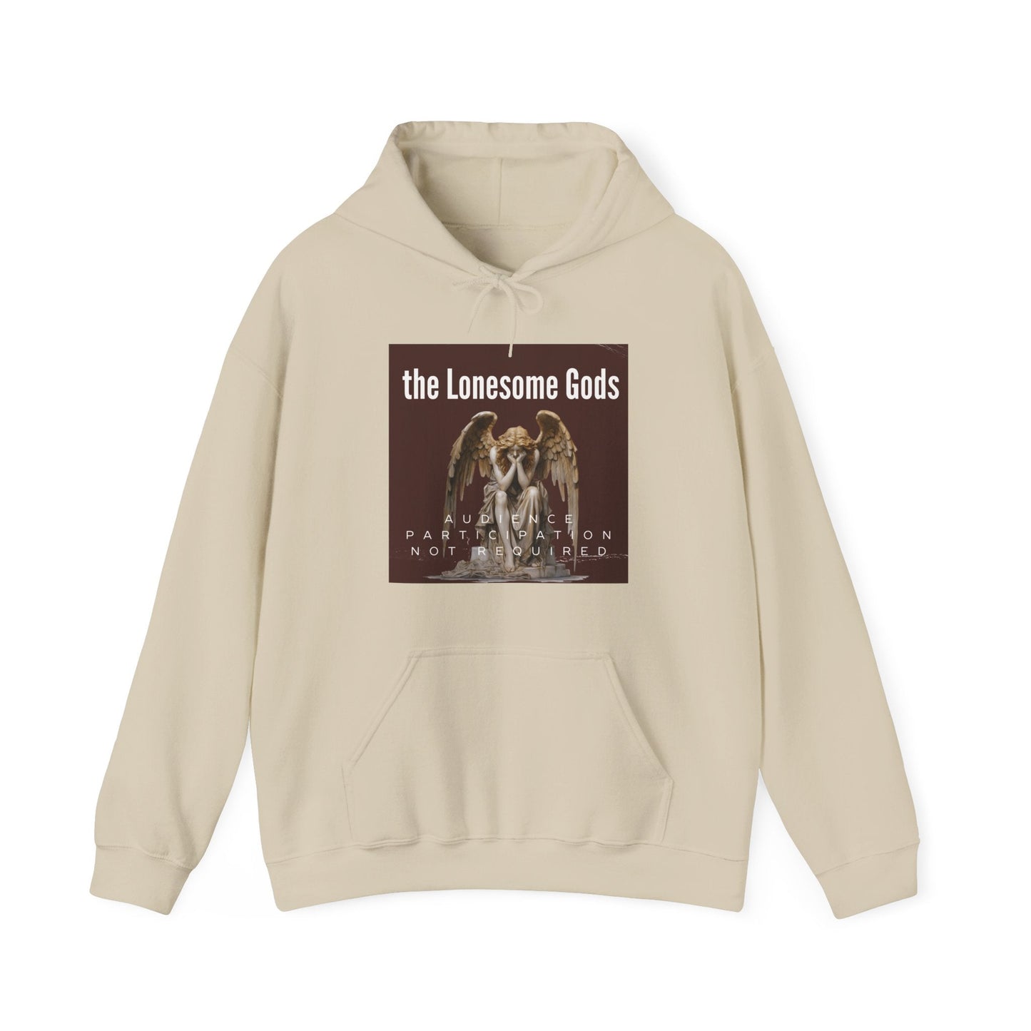 The Lonesome Gods, Audience Participation Not Required Hoodie - SJM Print Store