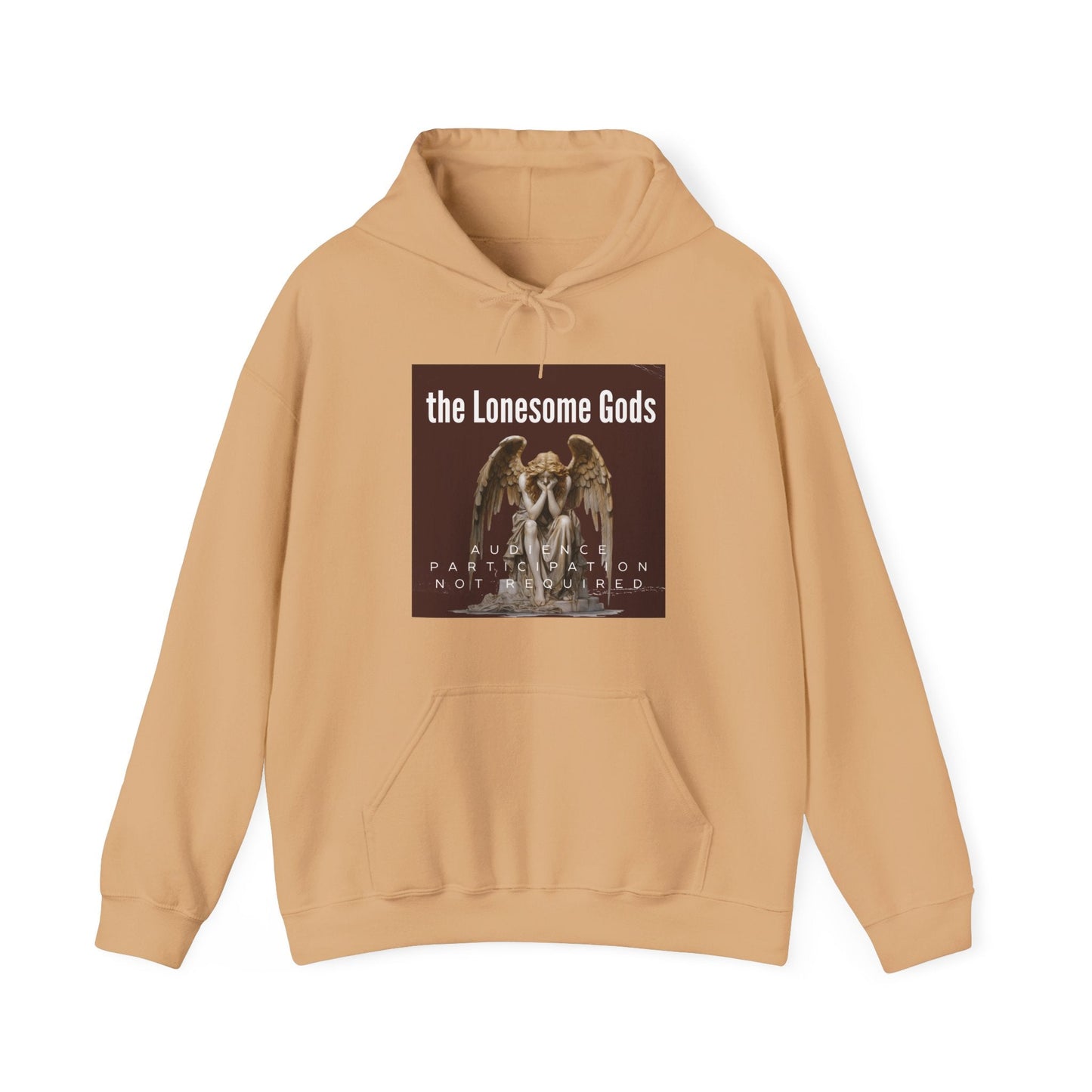 The Lonesome Gods, Audience Participation Not Required Hoodie - SJM Print Store