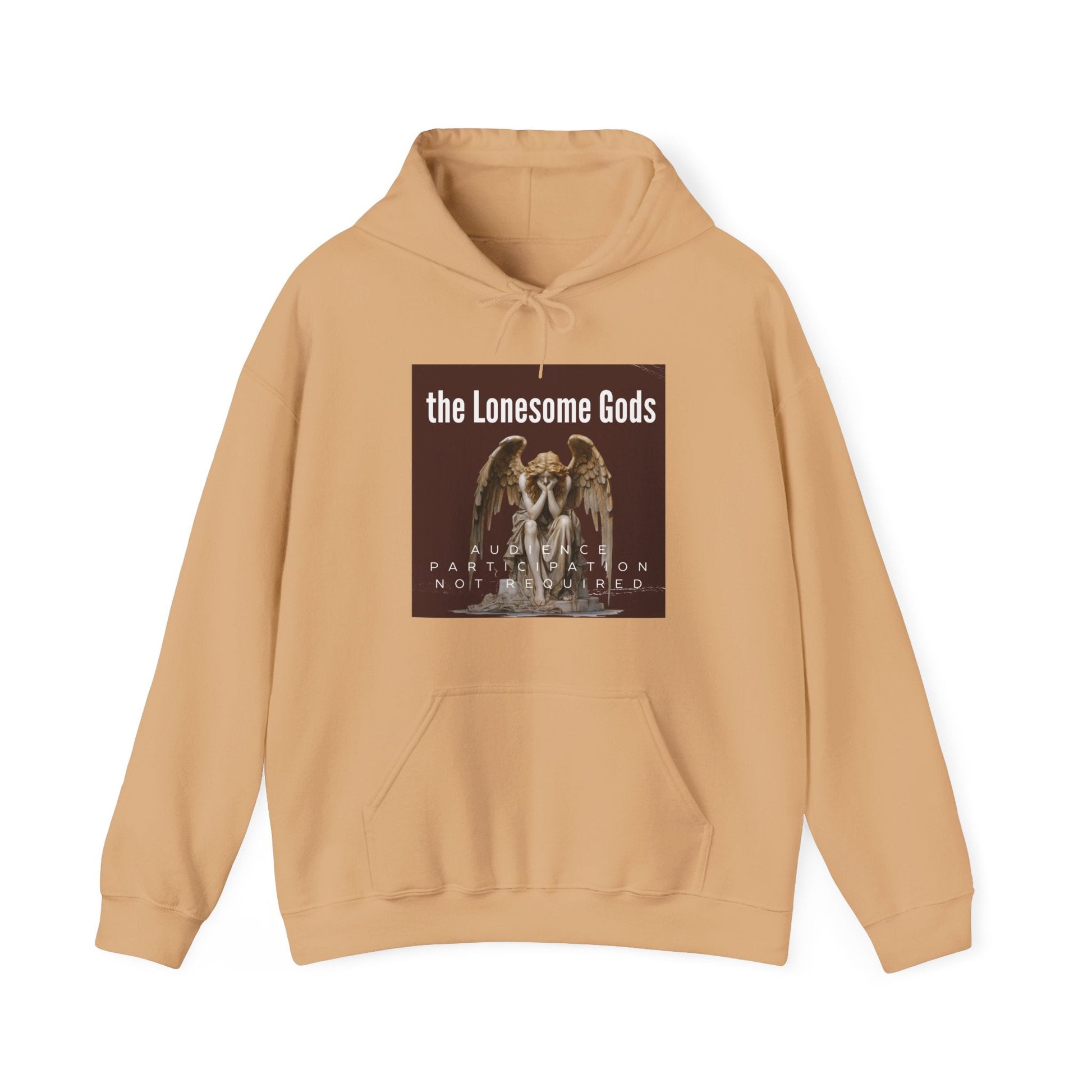 The Lonesome Gods, Audience Participation Not Required Hoodie - SJM Print Store