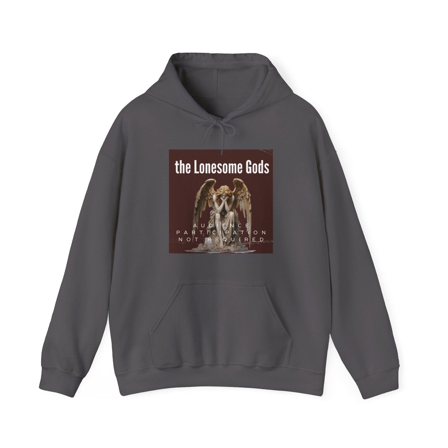The Lonesome Gods, Audience Participation Not Required Hoodie - SJM Print Store