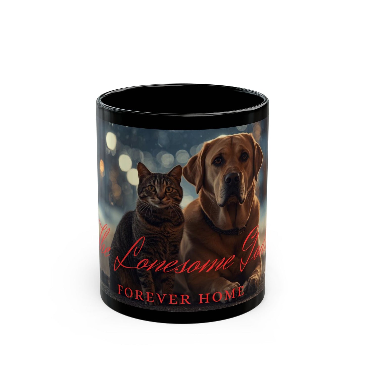 The Lonesome Gods - Forever Home for Christmas - Mug - SJM Print Store