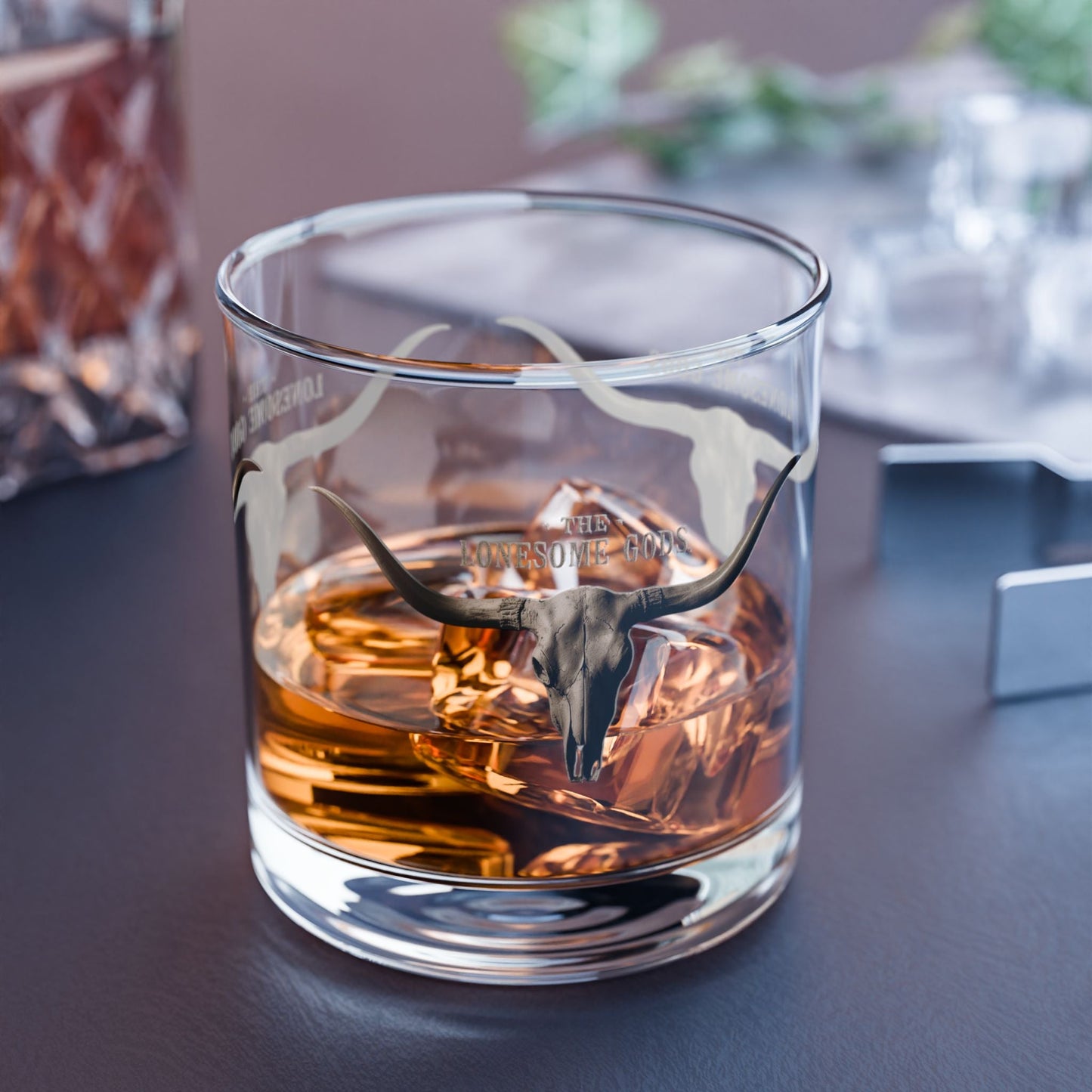 The Lonesome Gods - Glass Tumbler - SJM Print Store