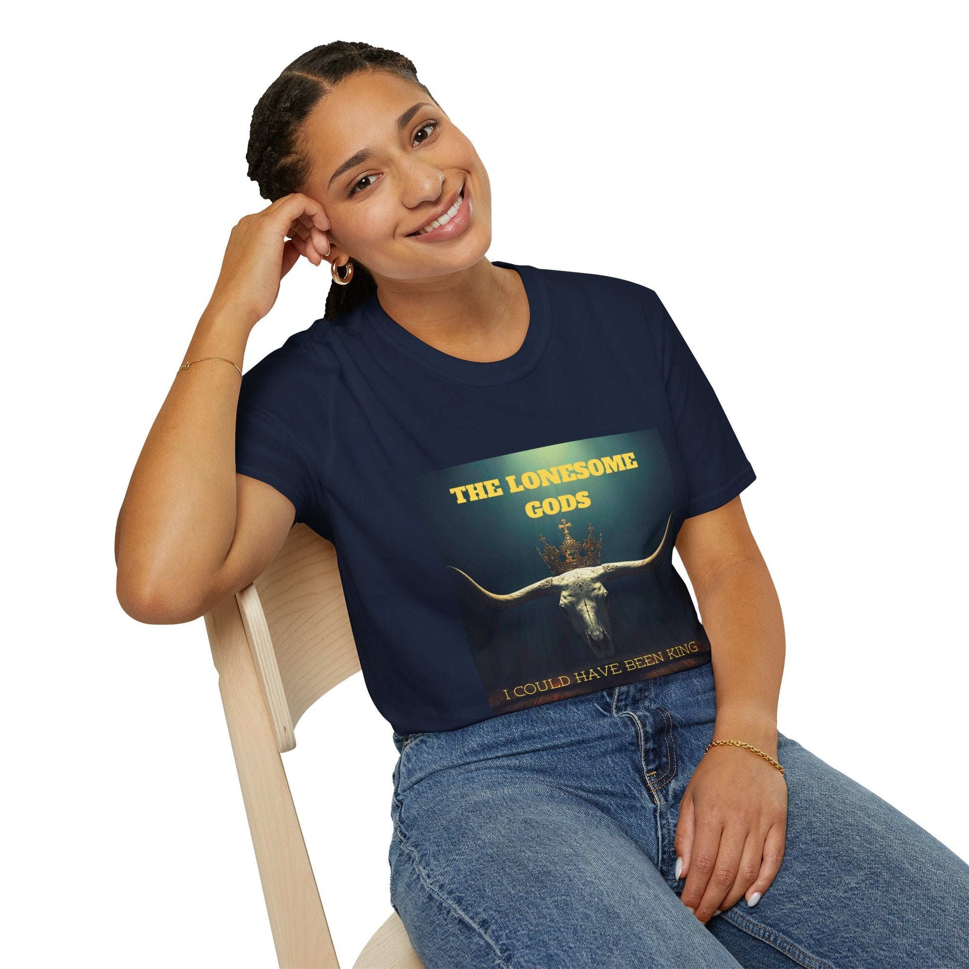 The Lonesome Gods - I Could Have Been King T-shirt - SJM Print Store