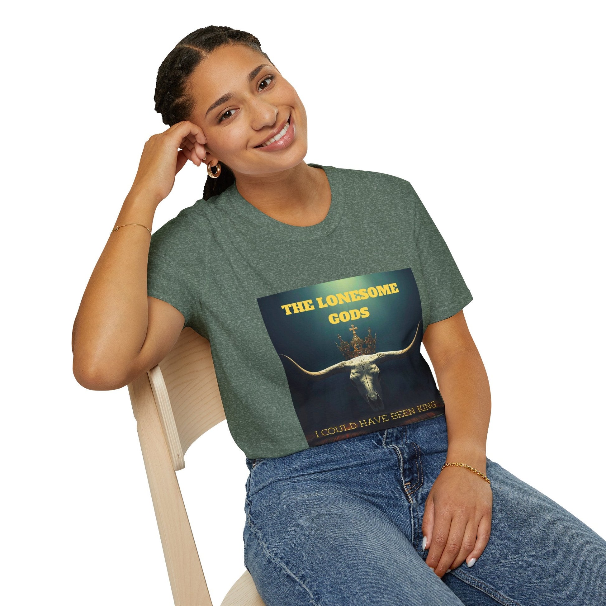 The Lonesome Gods - I Could Have Been King T-shirt - SJM Print Store