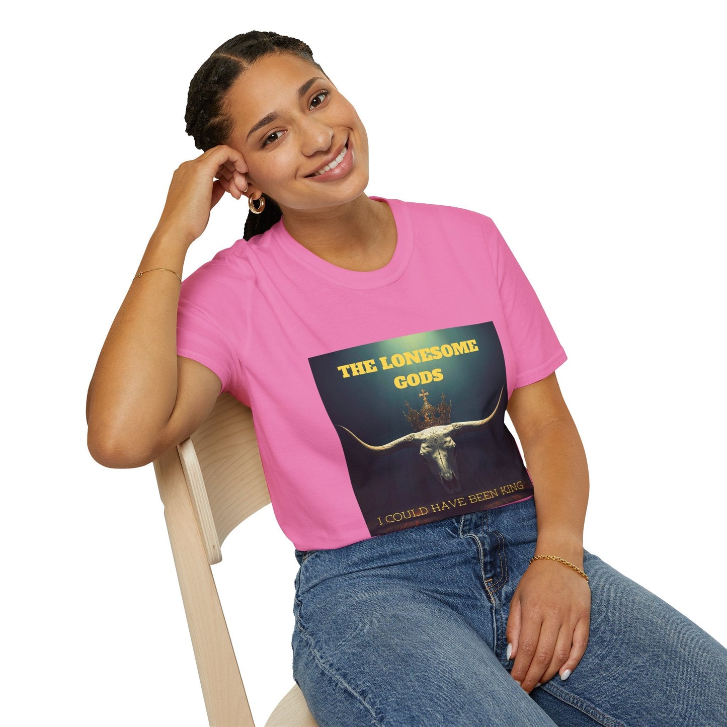 The Lonesome Gods - I Could Have Been King T-shirt - SJM Print Store