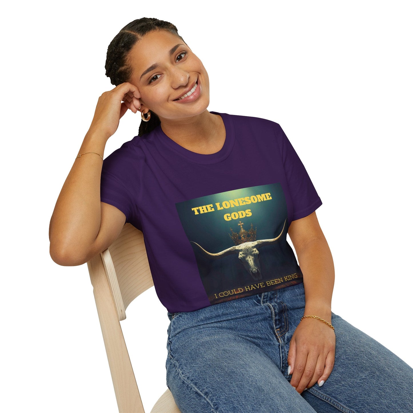 The Lonesome Gods - I Could Have Been King T-shirt - SJM Print Store