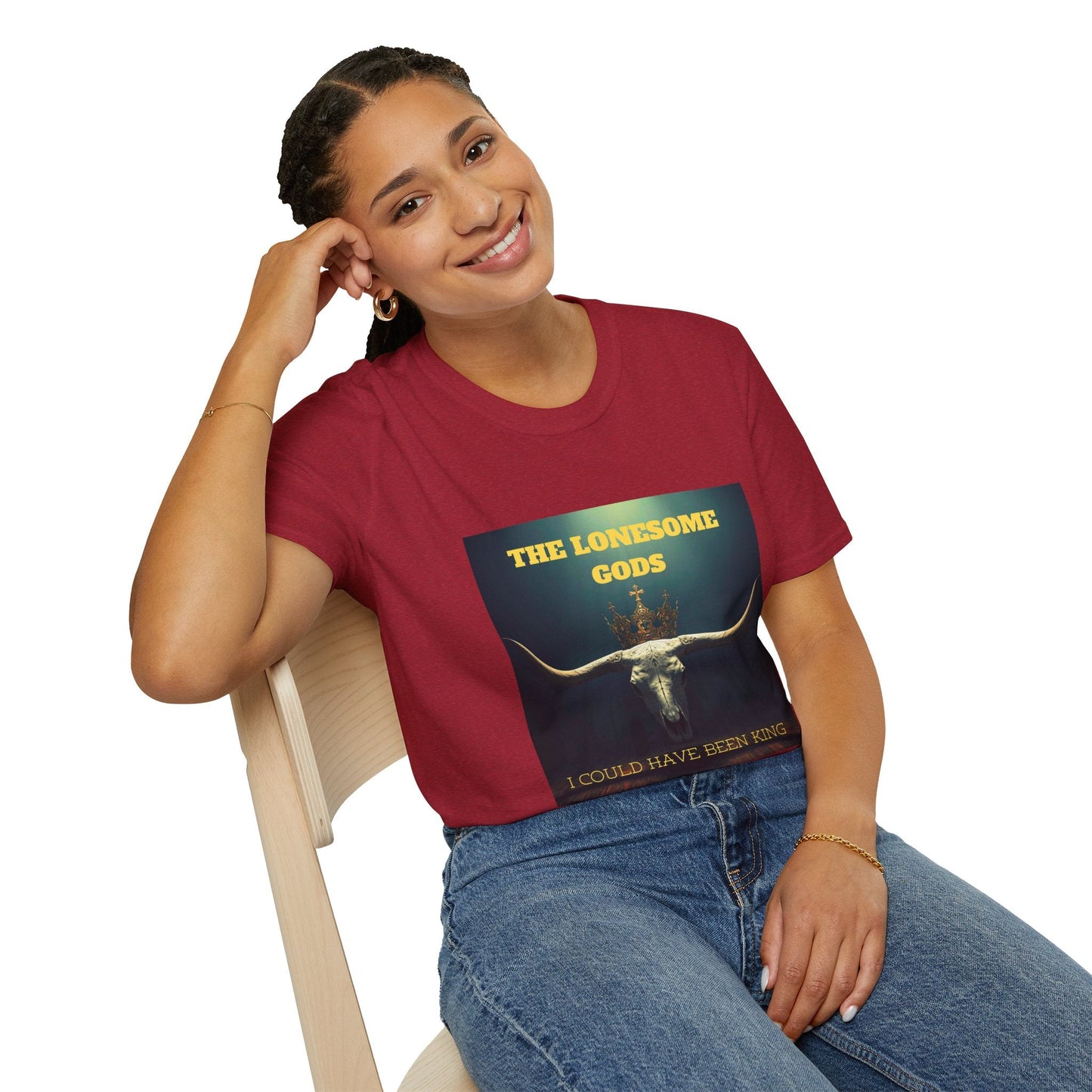 The Lonesome Gods - I Could Have Been King T-shirt - SJM Print Store