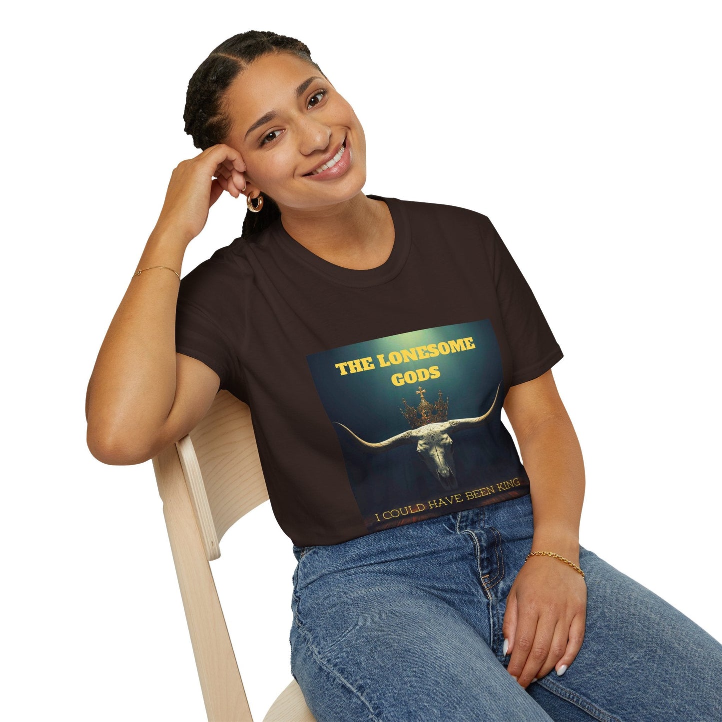 The Lonesome Gods - I Could Have Been King T-shirt - SJM Print Store