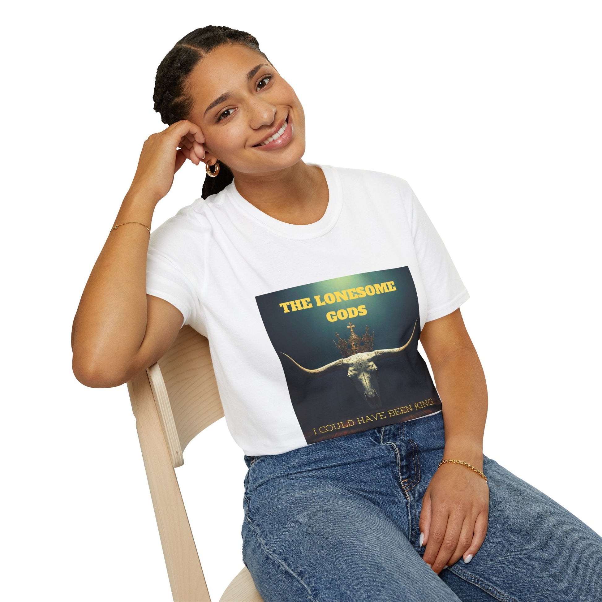 The Lonesome Gods - I Could Have Been King T-shirt - SJM Print Store