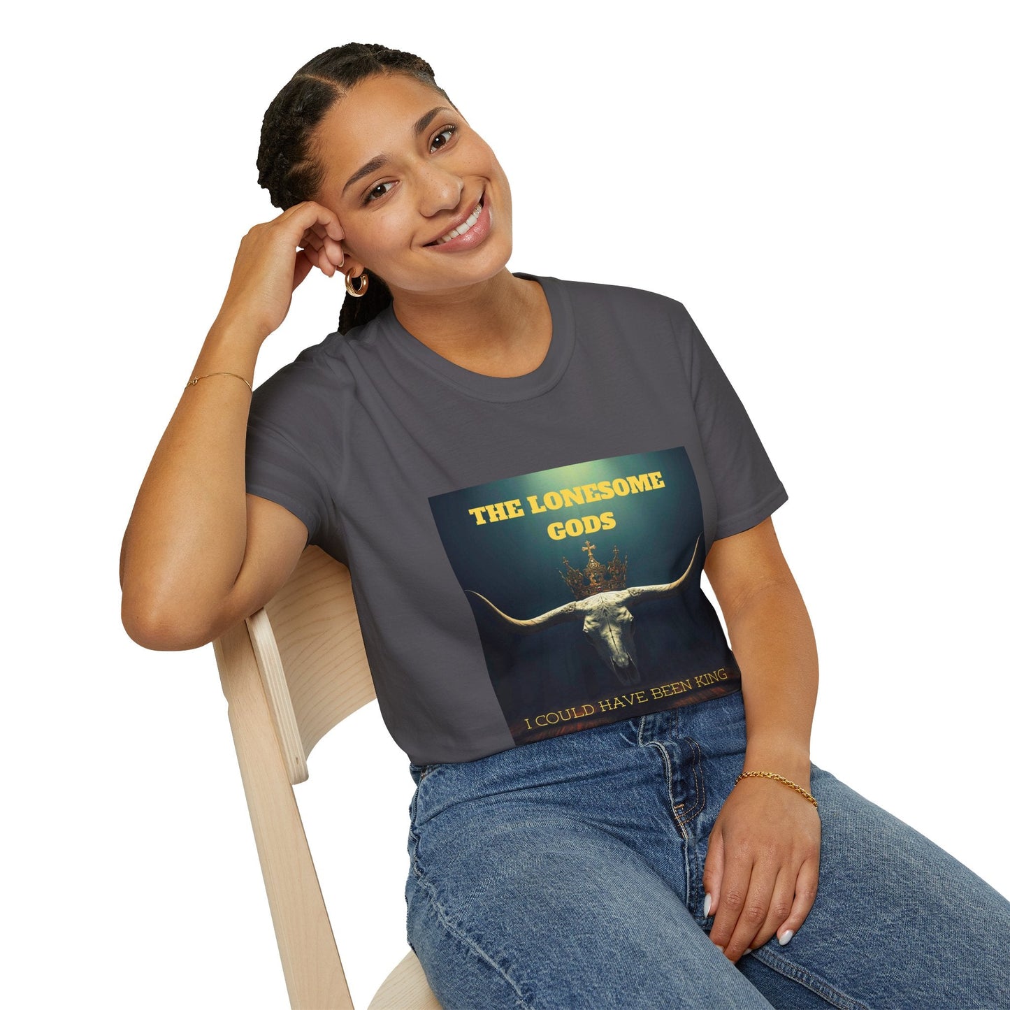 The Lonesome Gods - I Could Have Been King T-shirt - SJM Print Store
